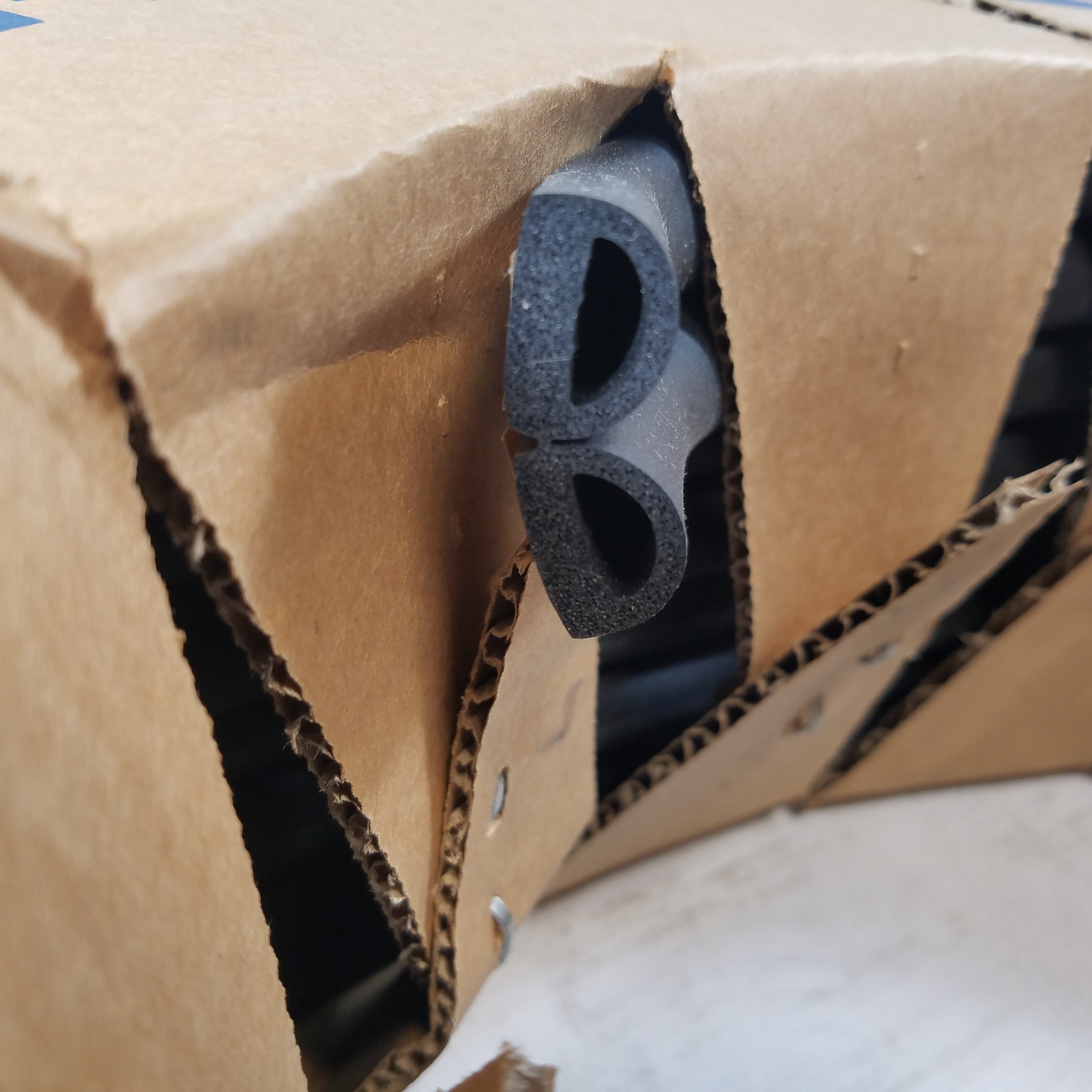 Trim-Lok X125HT Rubber Seal 3/4" x 250 Feet Long