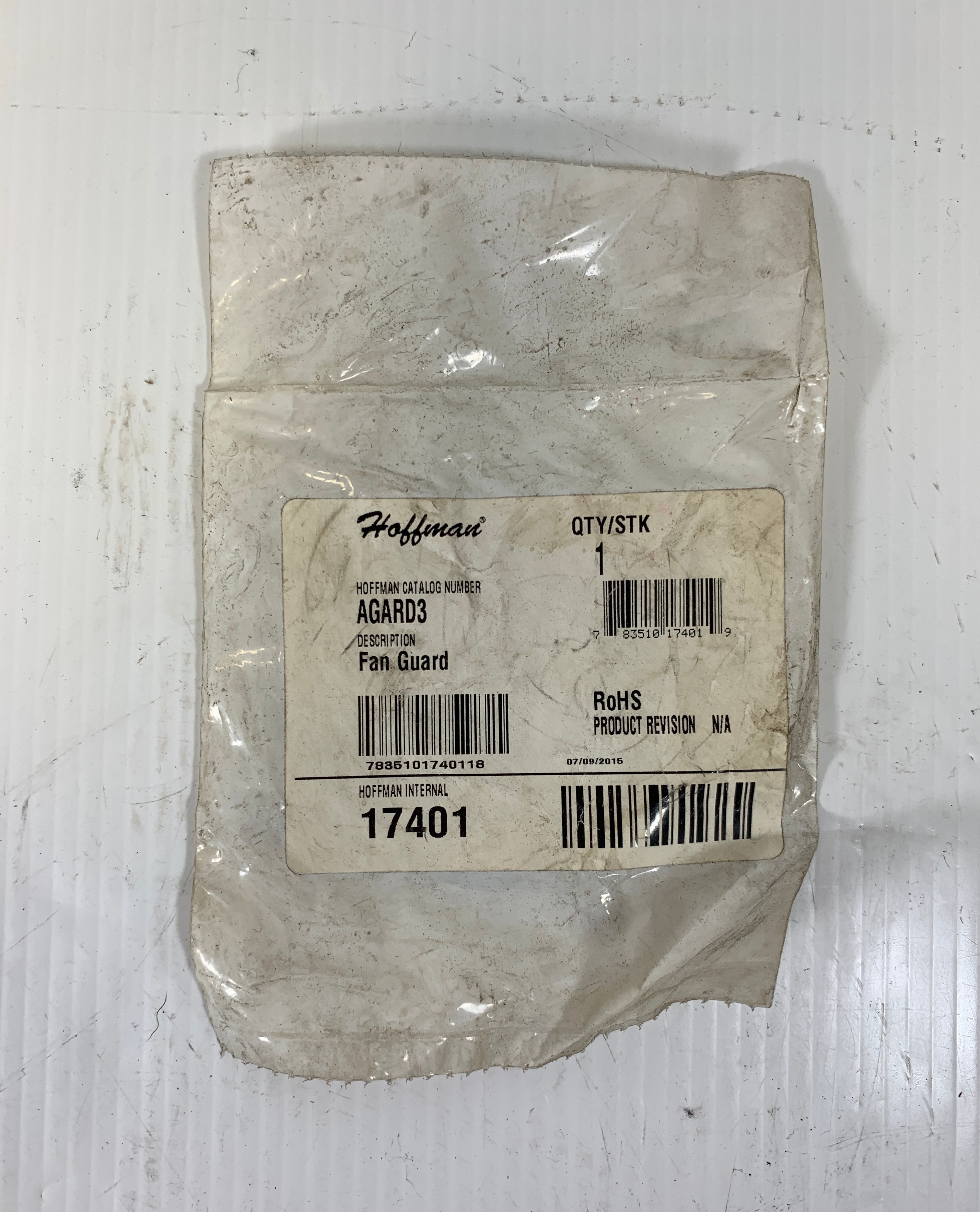 Hoffman AGARD3 Fan Guard