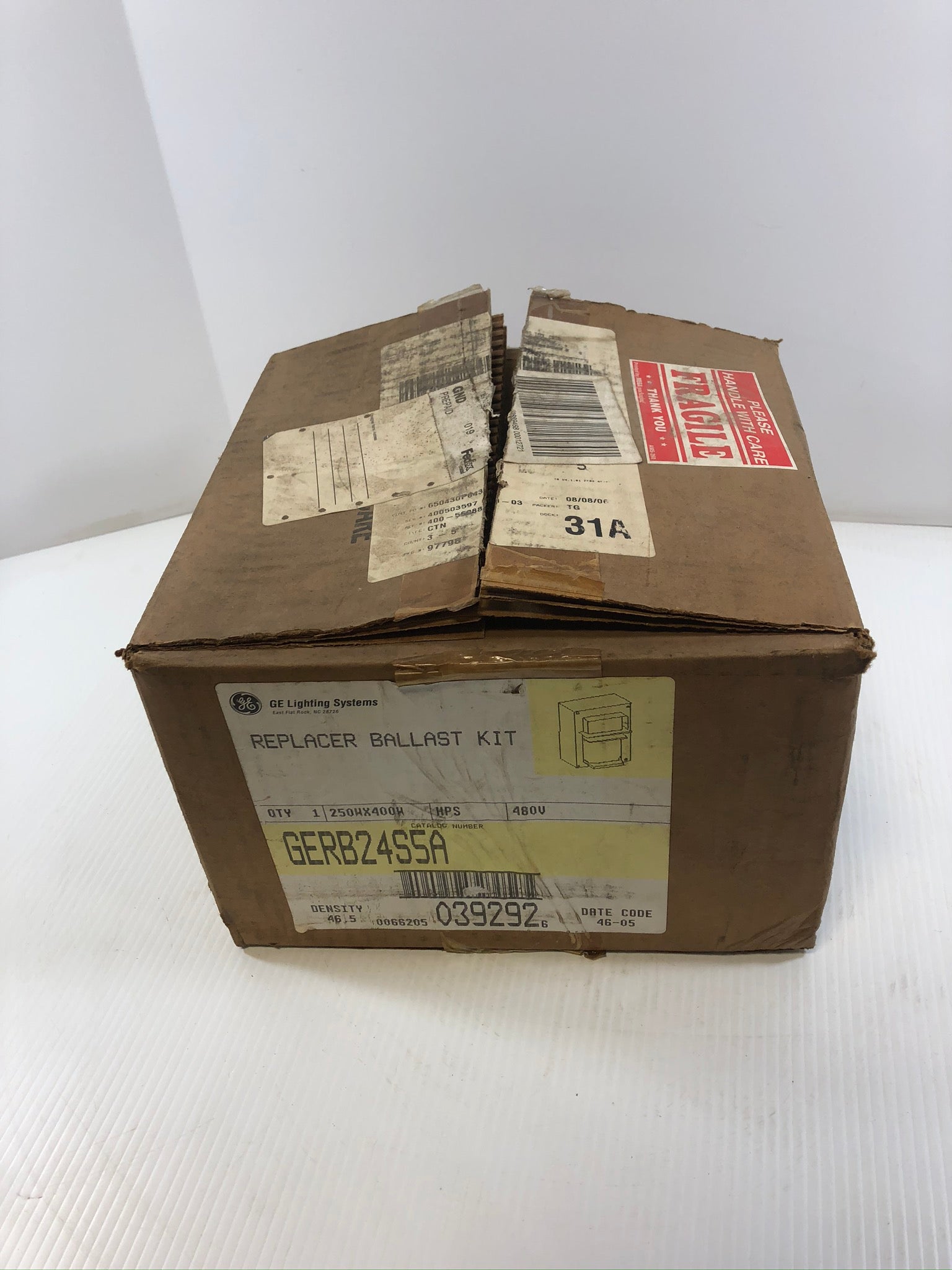 GE GERB24S5A Replacer Ballast Kit 480V 250Wx400W General Electric