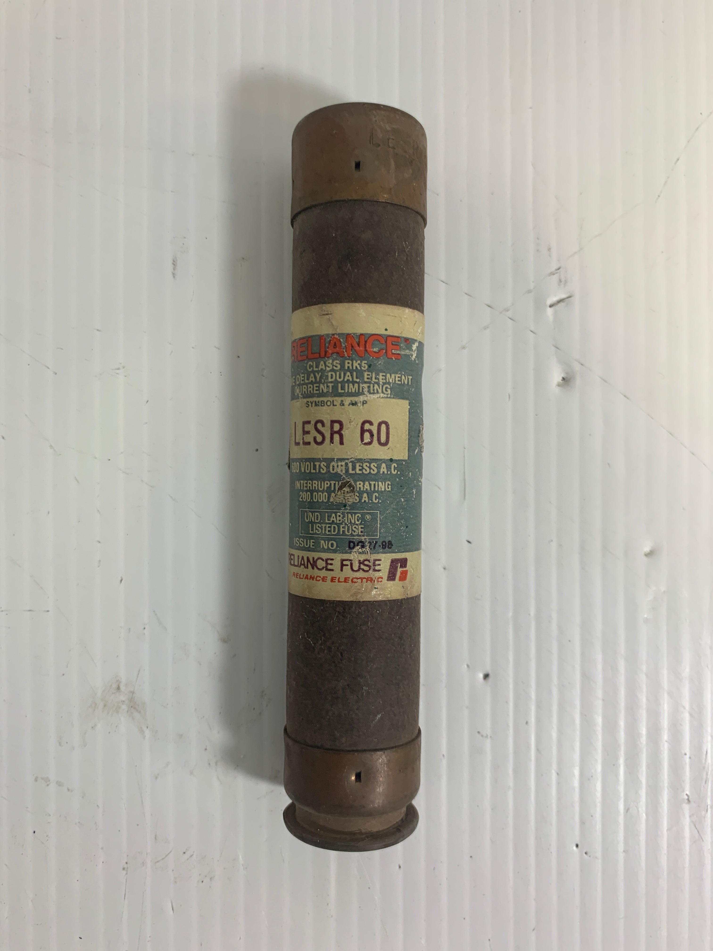 Reliance LESR 60 Fuse 600 VAC