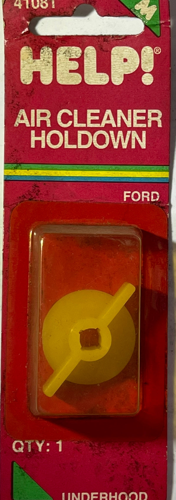 Help! Motormite Air Cleaner Holdown Ford 41081