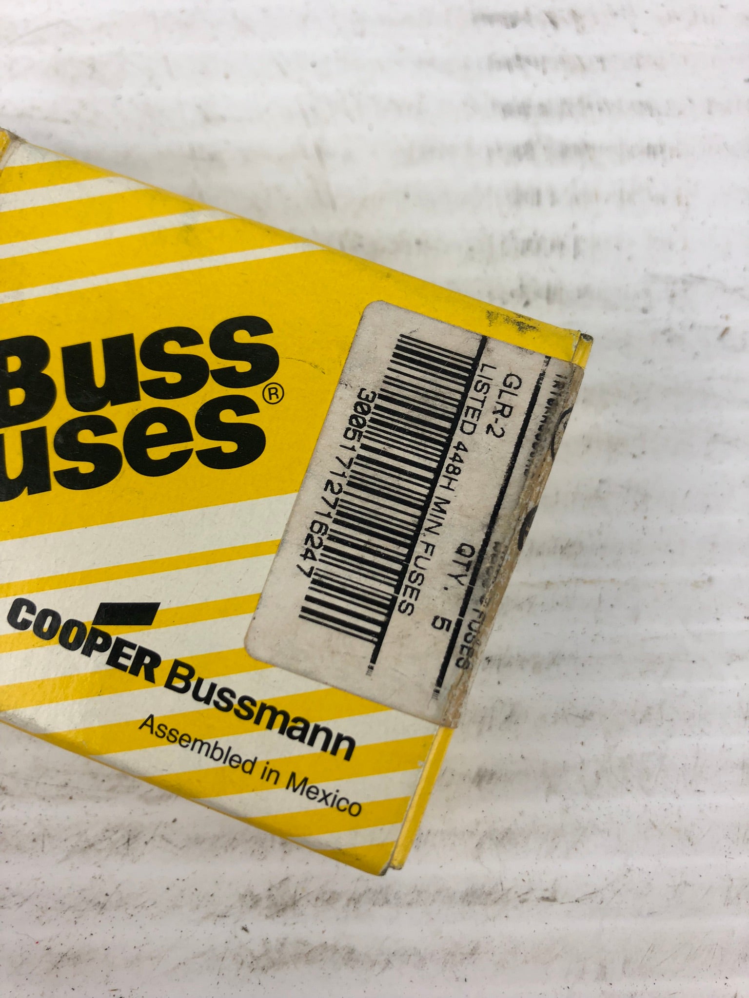 Buss Fuses GLR-2 448H Min Fuses - Box of 4