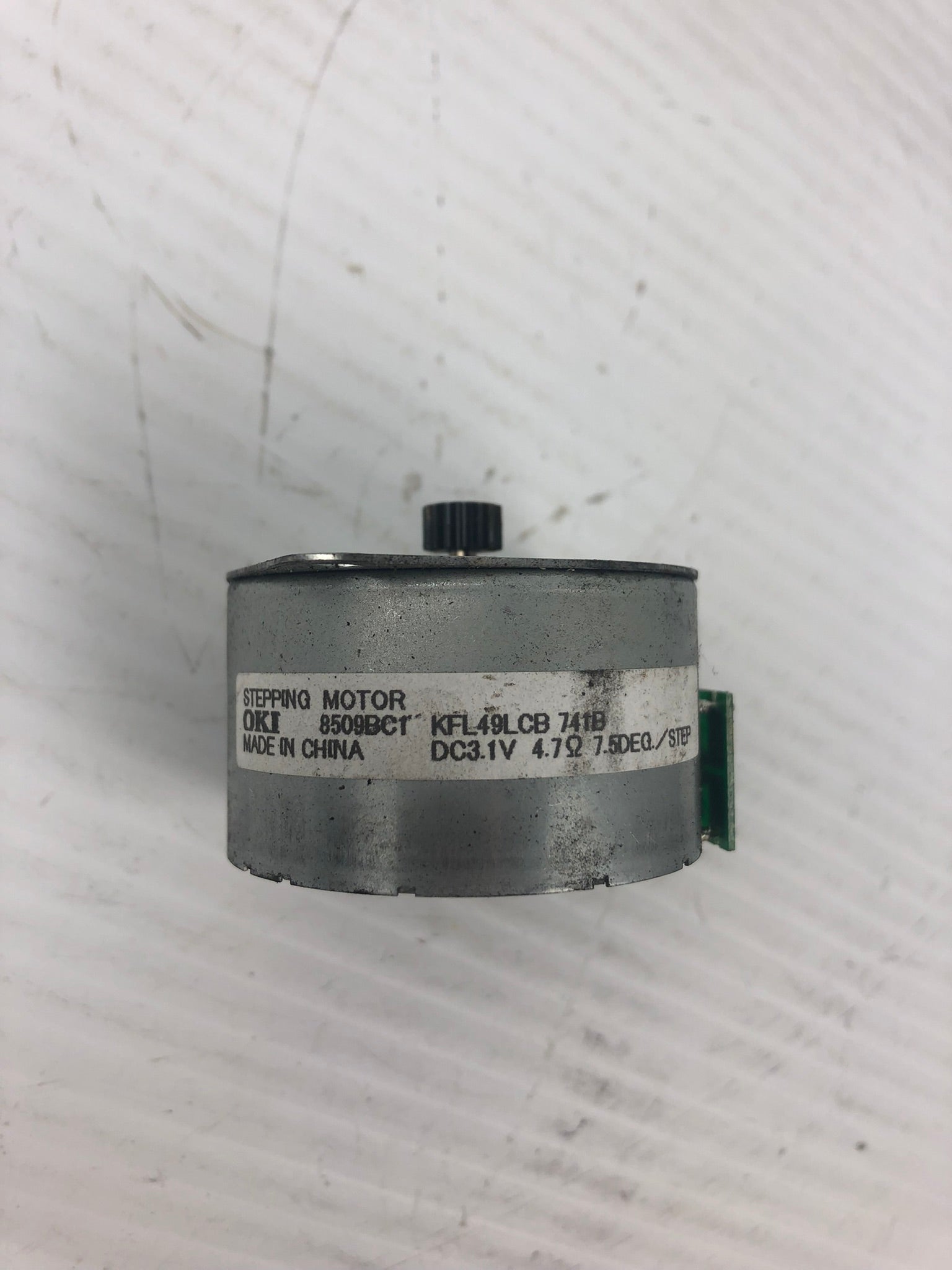 OKI 8509BCT Stepping Motor KFL 49LCB741B Pulled From OKI Printer