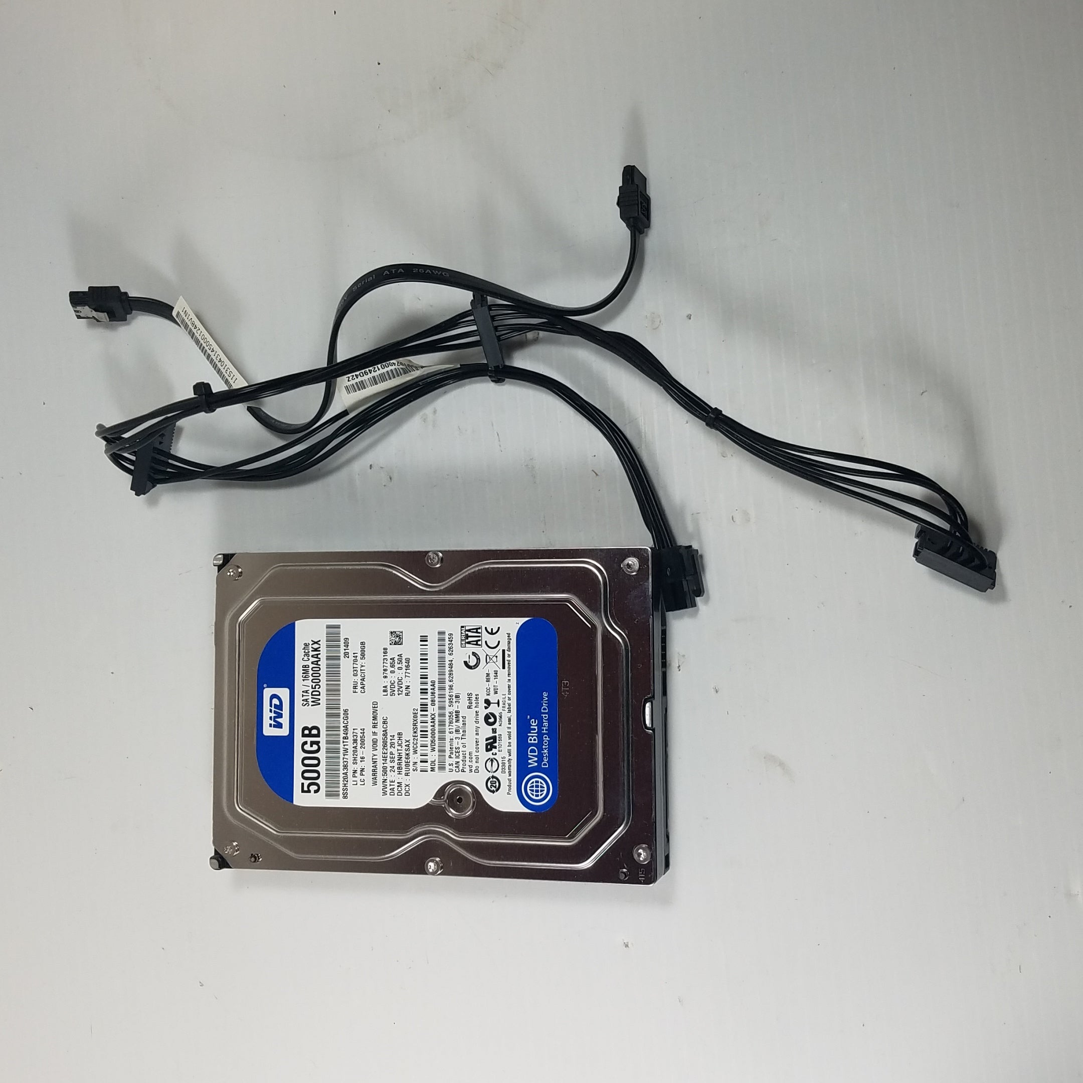 Western Digital 500GB Hard Drive WD5000AAKX