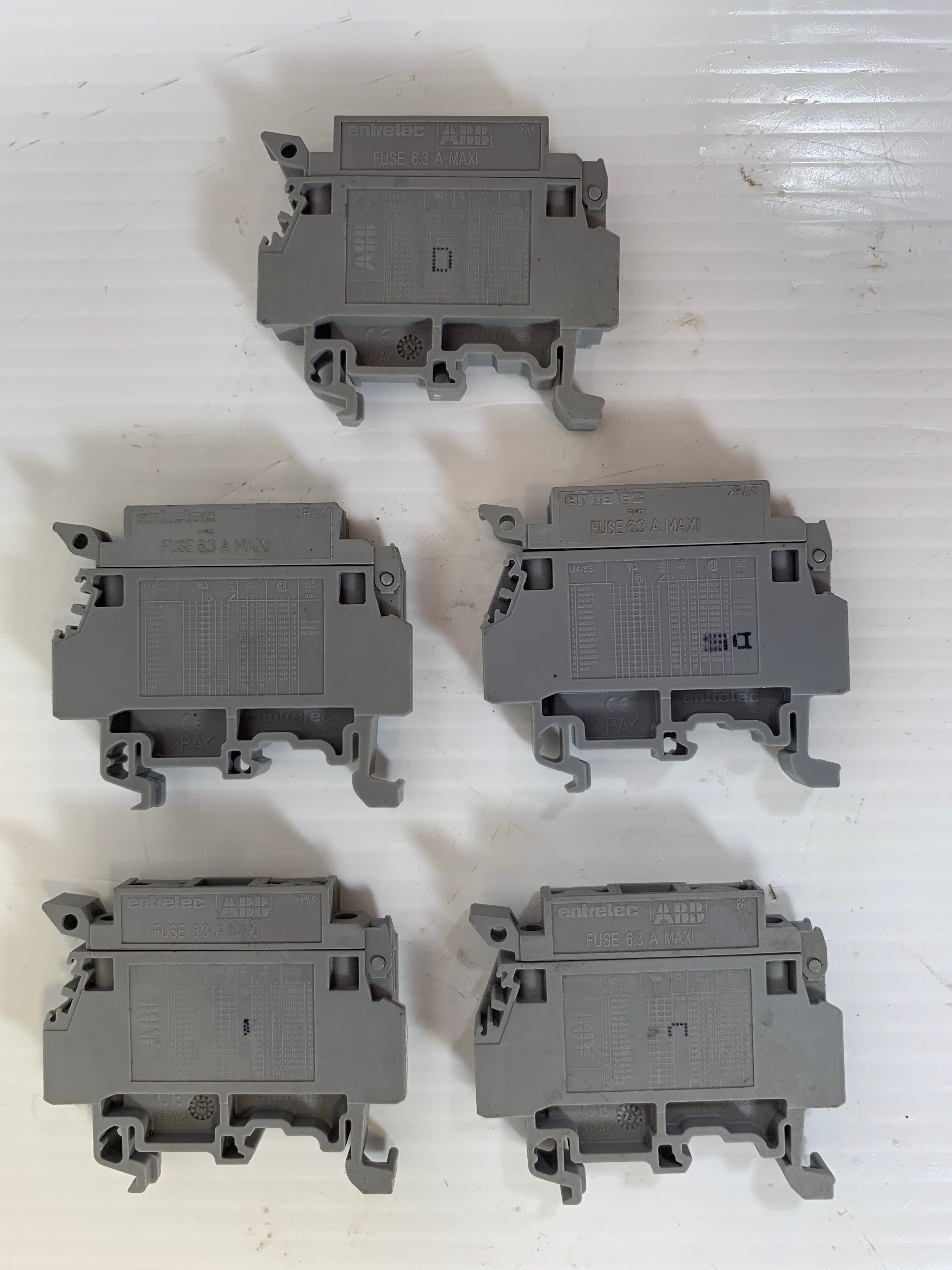 ABB Entrelec Terminal Block - Lot of 5