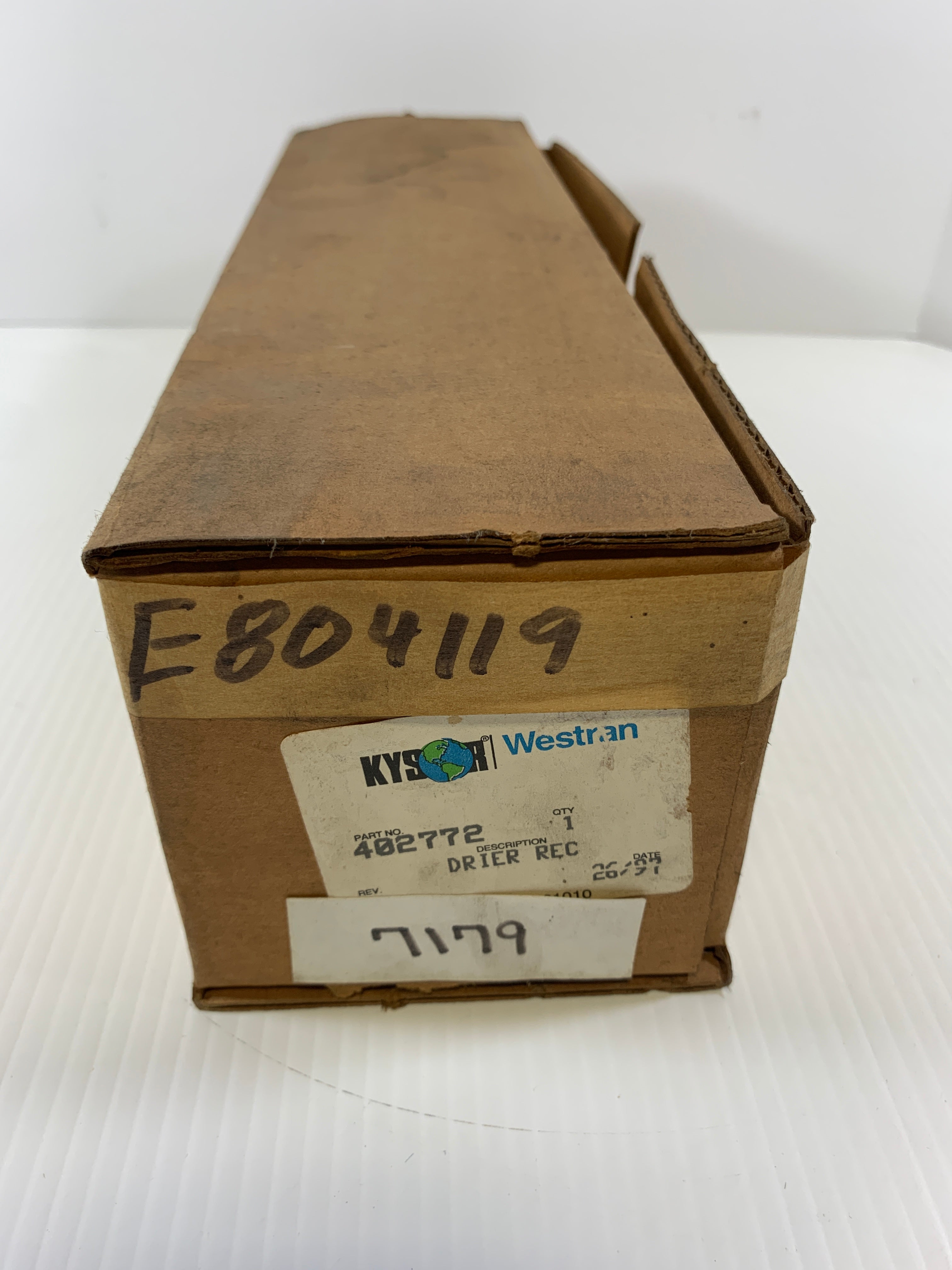 Kysor Westran 402772 Drier Filter XH9