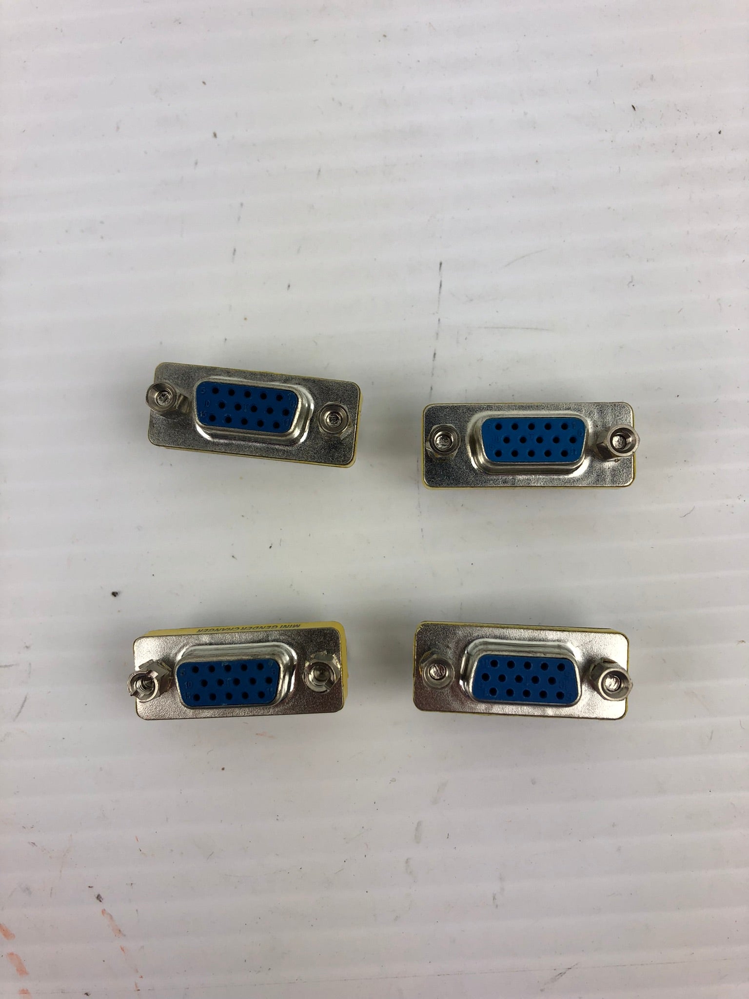 Mini Gender Changer 5199906 Adapter Connector - Lot of 4