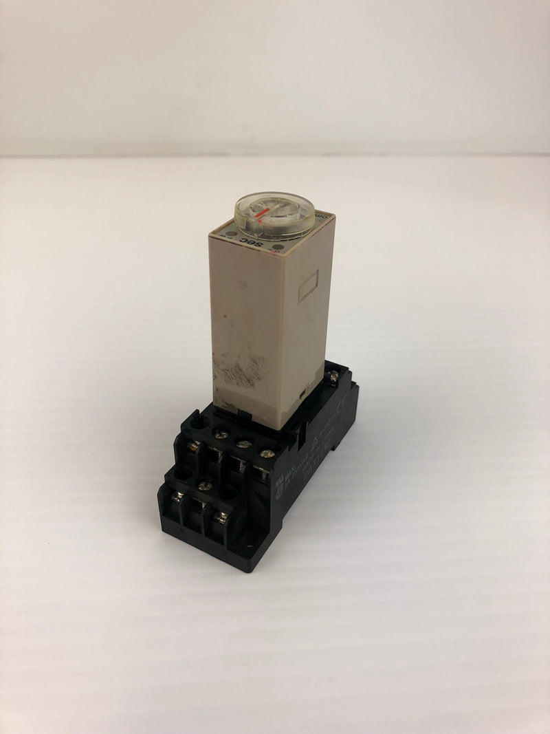 Omron H3Y-2 Timer DC24V With Base 25X1EW2