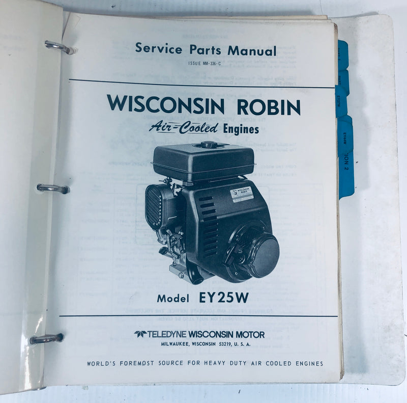Wisconsin Motor Manuals Air Cooled Engines Robin Zenith Diagrams