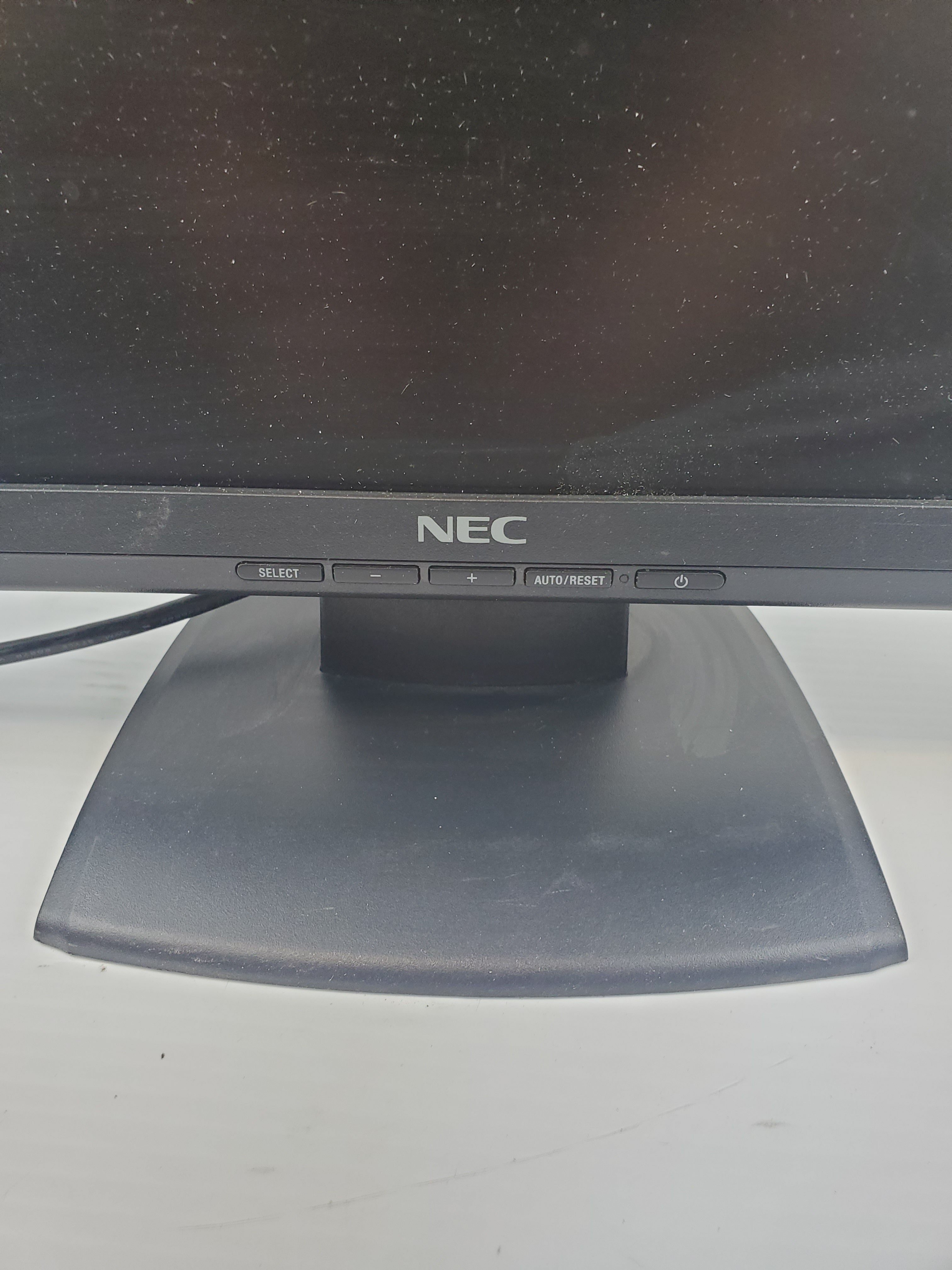 NEC LCD19V Computer Monitor 19" - NOT TESTED - NO POWER CABLE