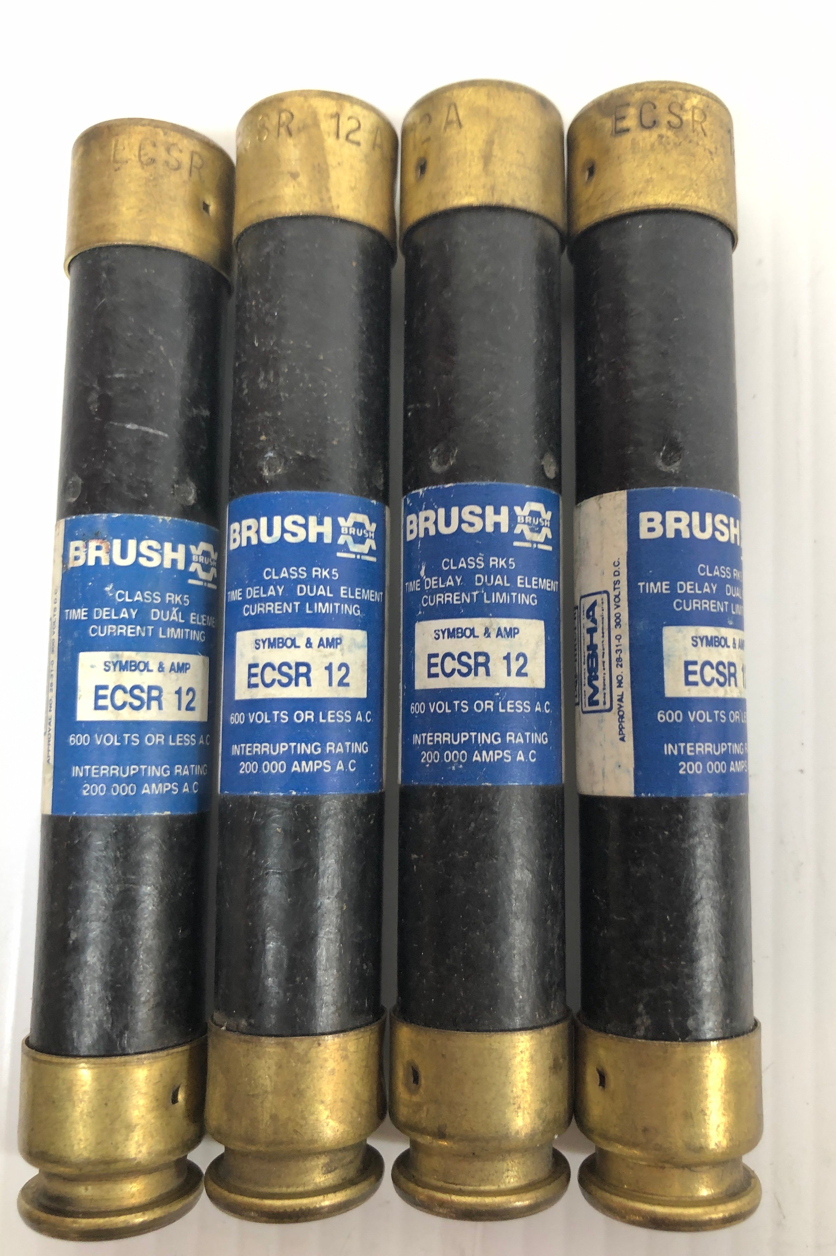 Brush ECSR12 Fuse - Lot of 4