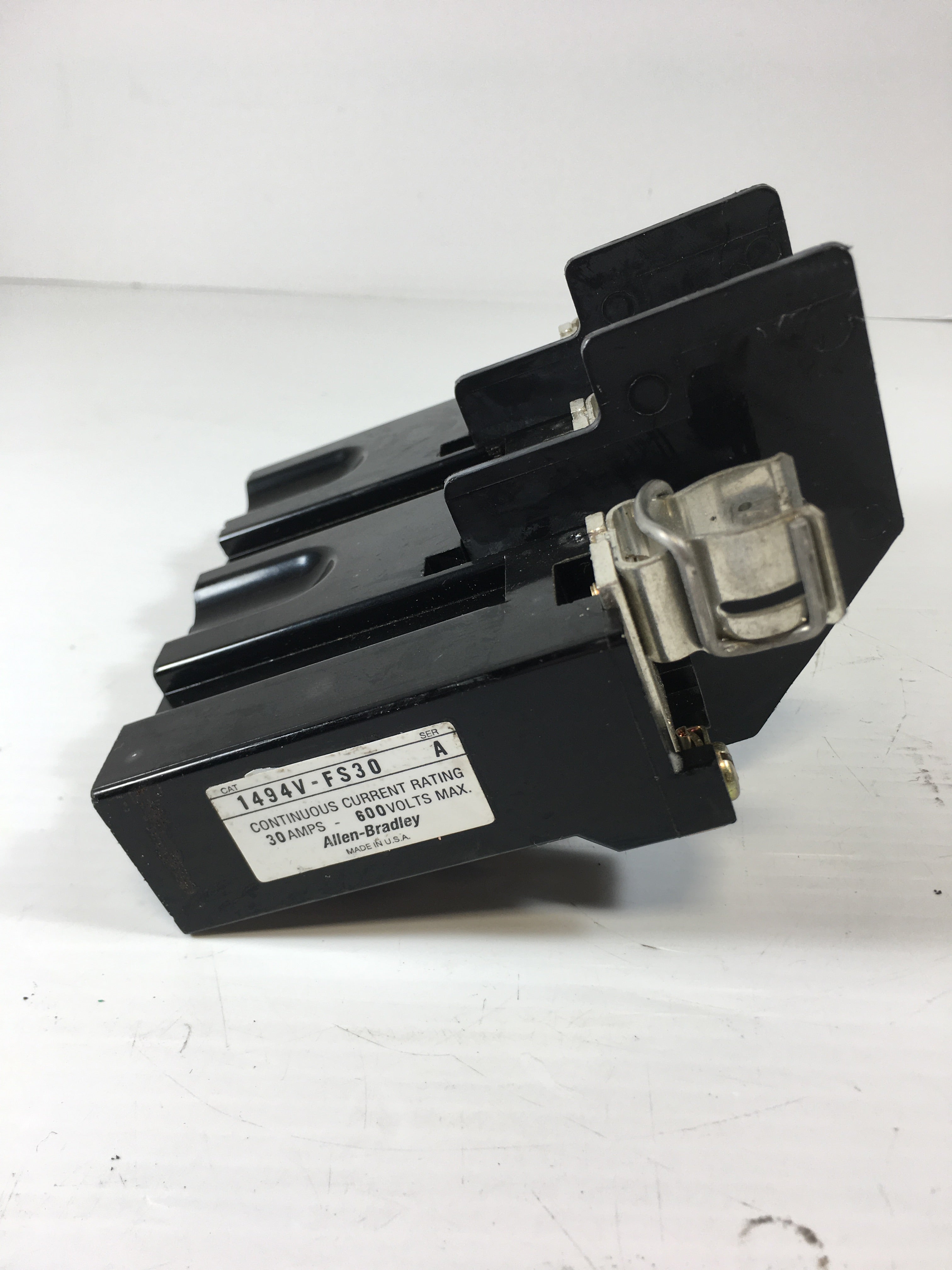Allen-Bradley 1494V-FS30 Fuse Holder Series A 30Amps - 600 Volts Max