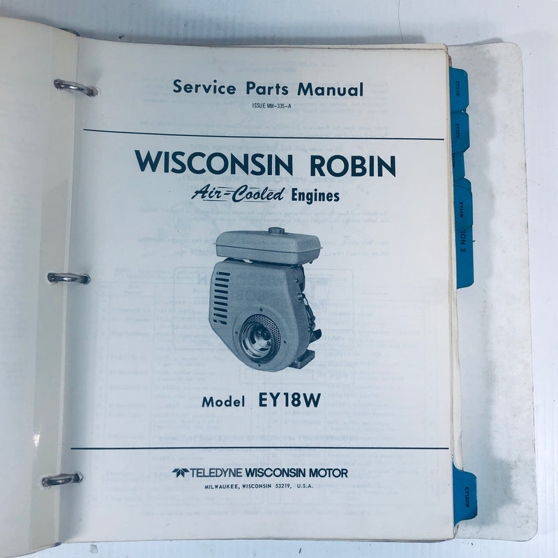 Wisconsin Motor Manuals Air Cooled Engines Robin Zenith Diagrams