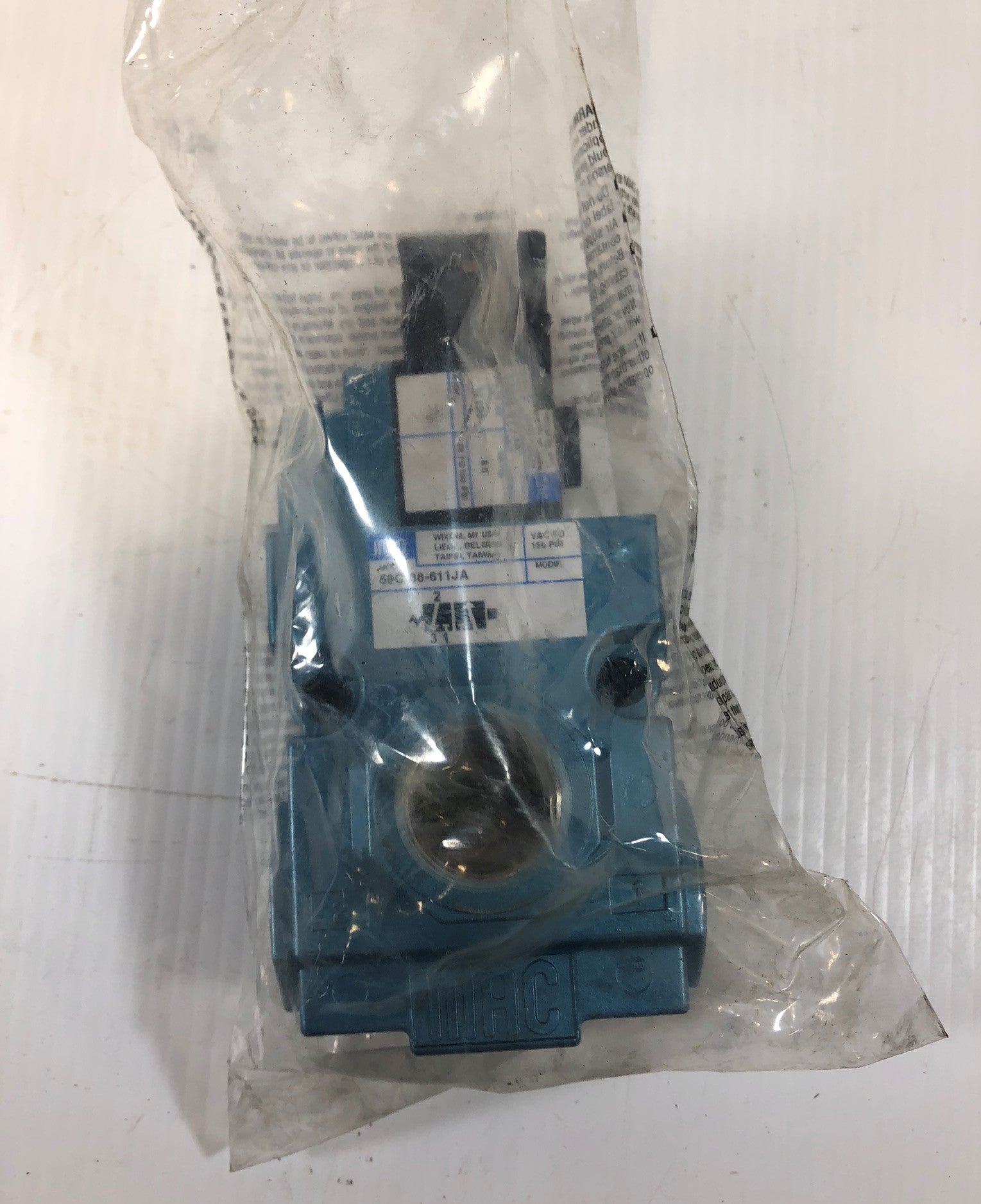 MAC 56C-38-611JA Solenoid Valve with 130B-611JA