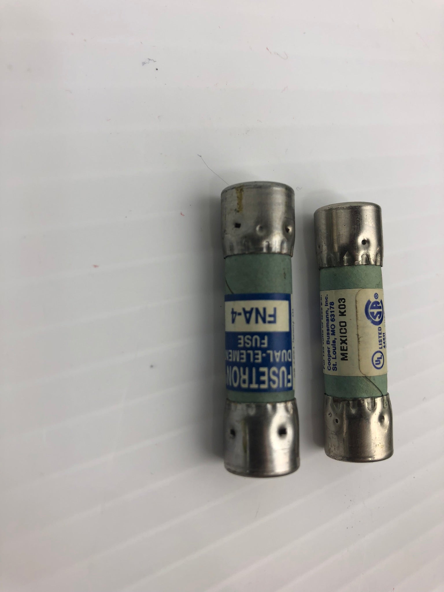 Fusetron FNA-4 Dual Element Fuse - Lot of 2