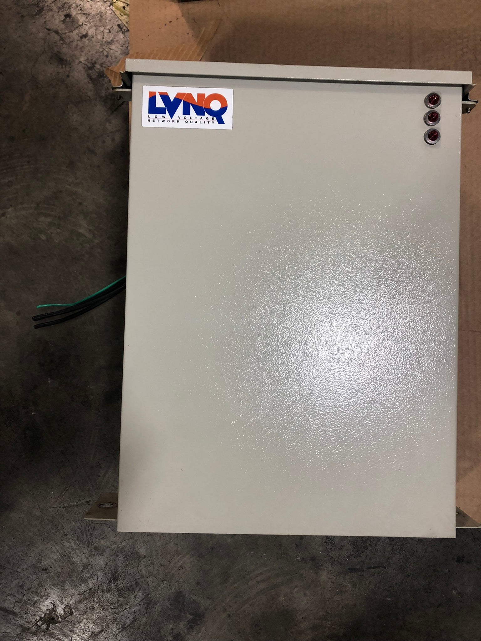 Low Voltage Network Quality C486G40-3FI Capacitor Indoor Enclosure 480VAC 3 PH