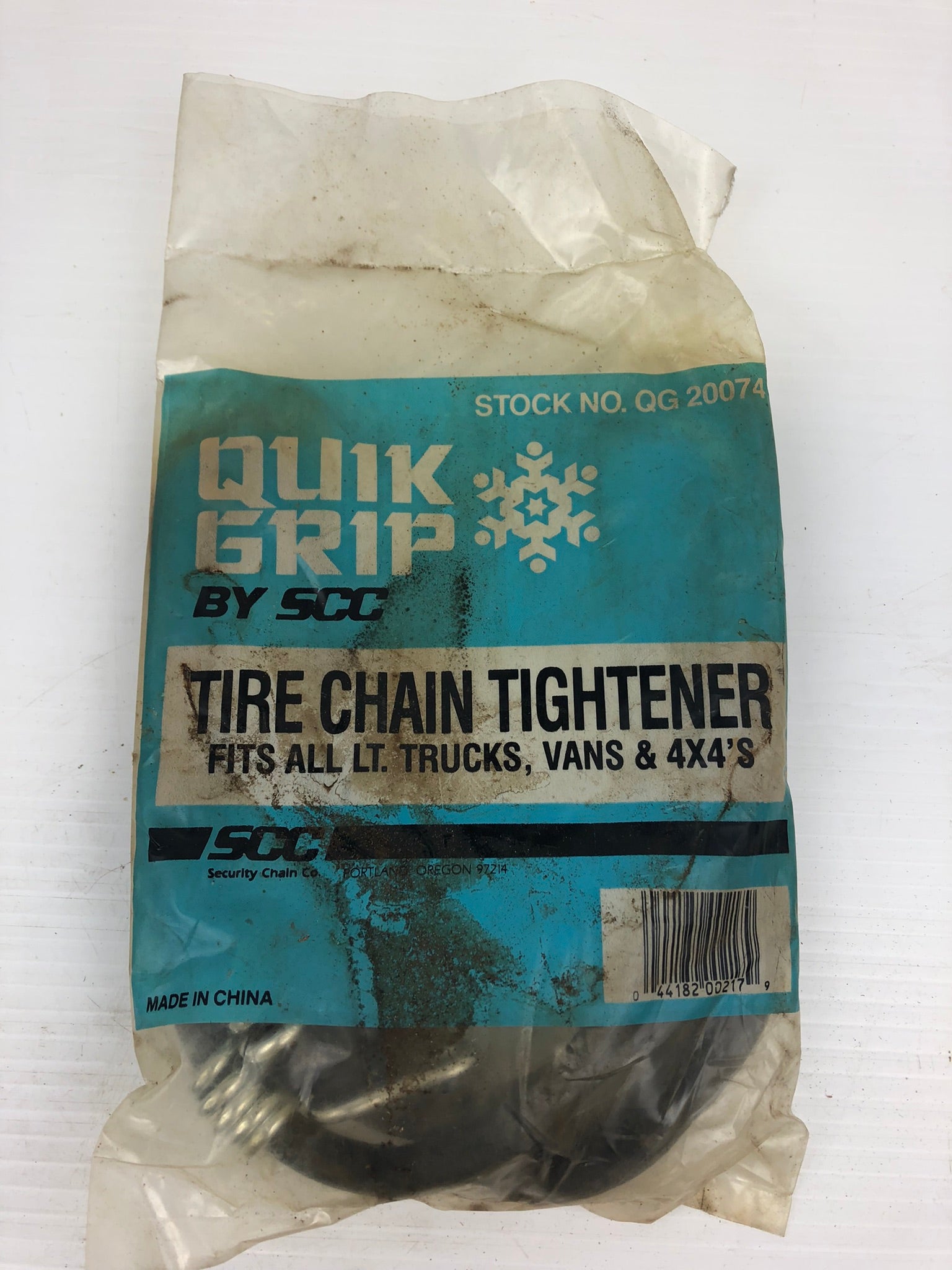 Quick Grip QG20074 Link Chain Tightener (1) Pair for Pick-ups, SUV's & 4x4's