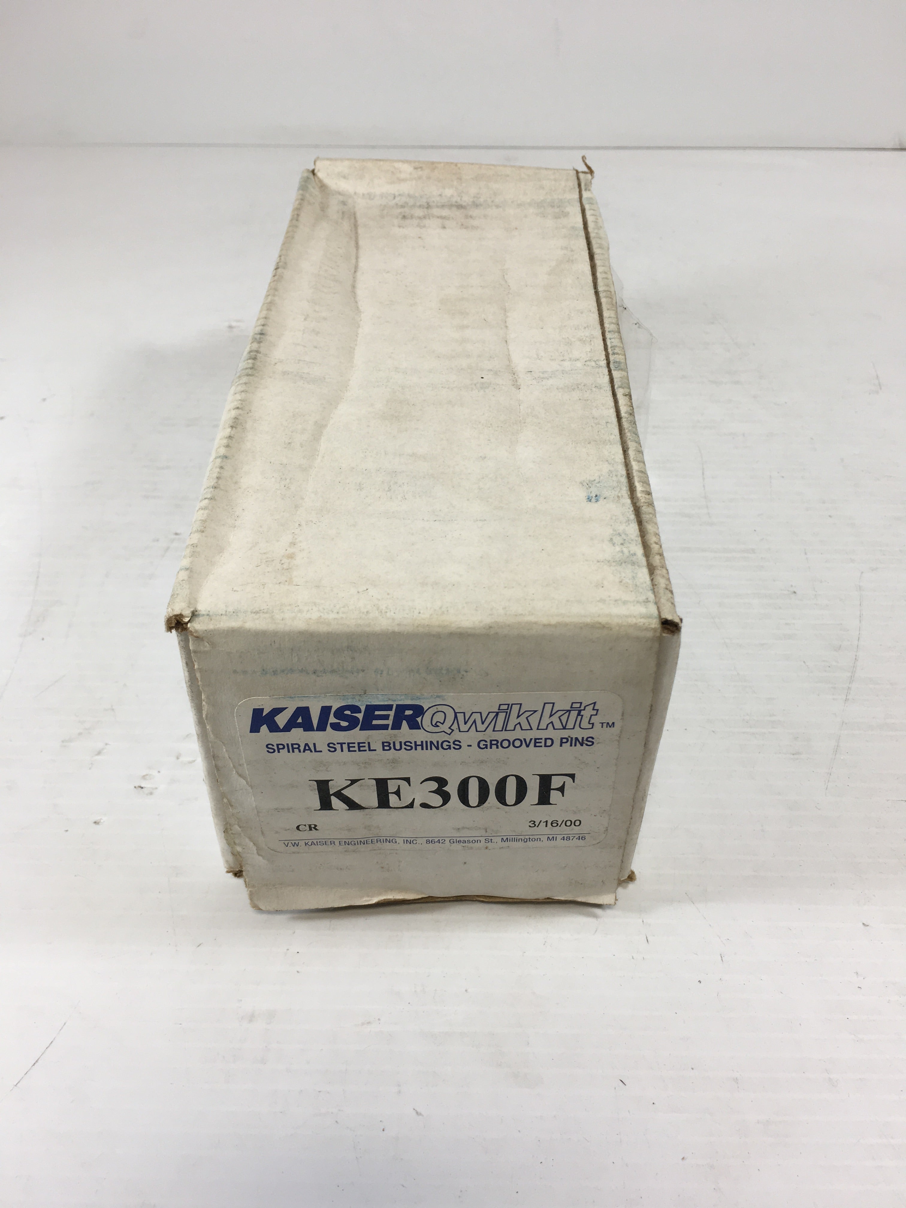 Kaiser KE300F Qwik Kit No Ream Spiral Steel Bushings Grooved Pins