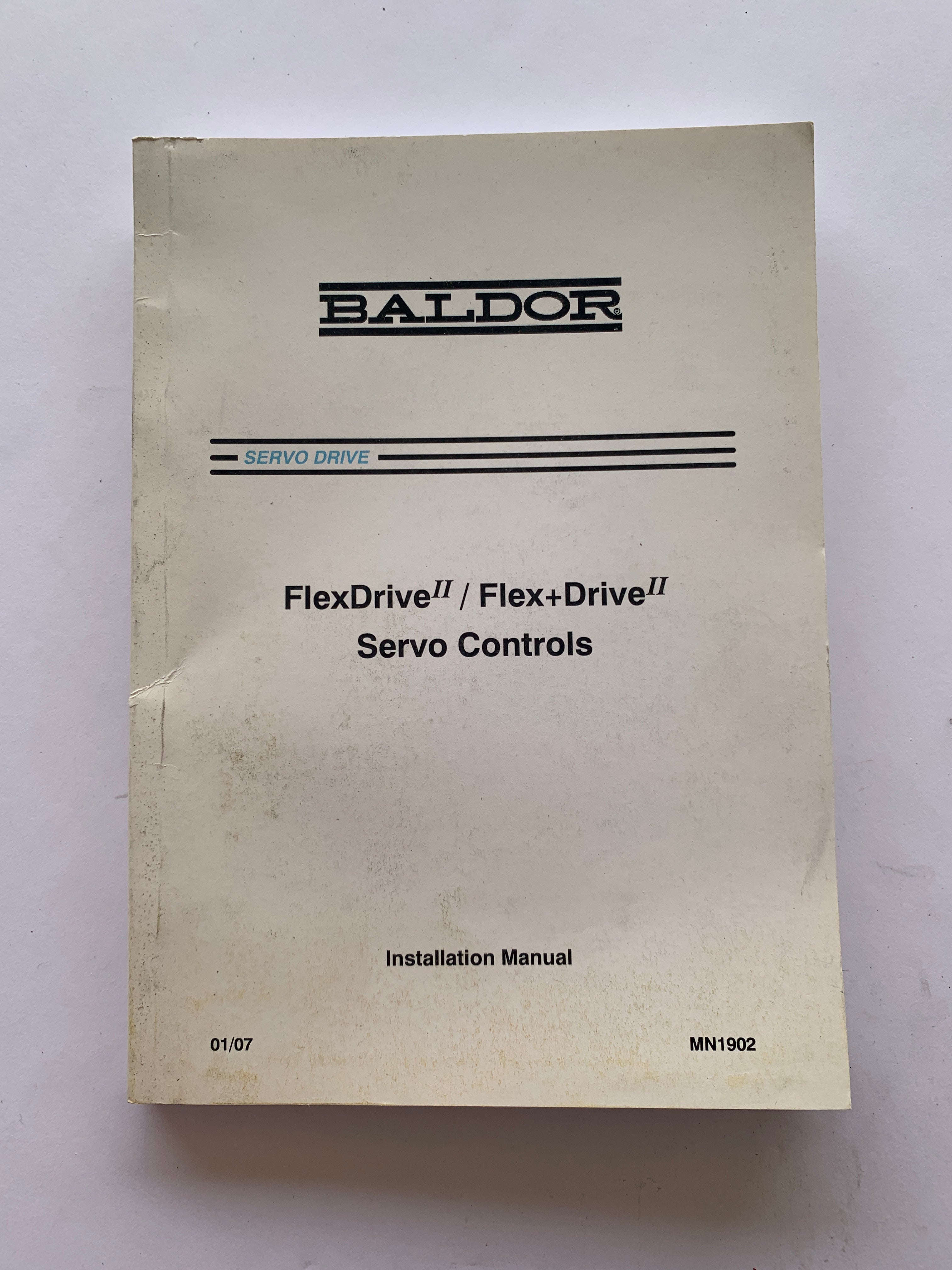 Baldor MN1902 LT0160A03 FlexDrive II Installation Manual