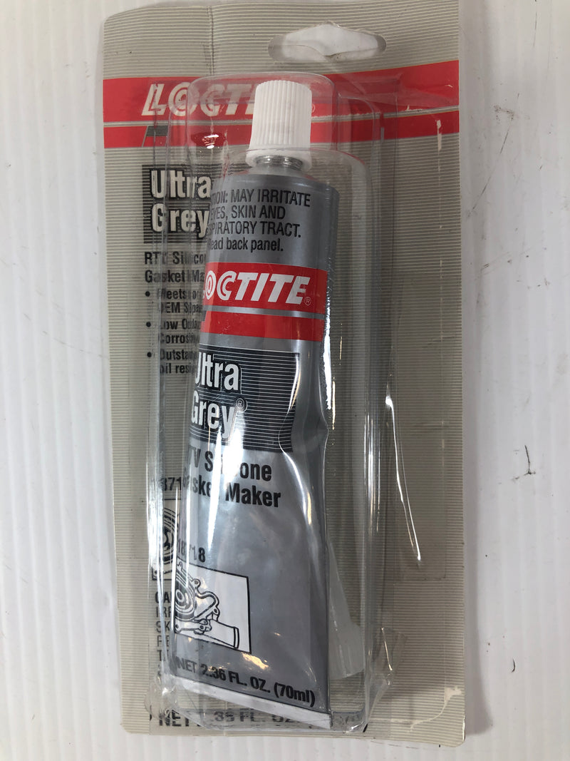 Loctite Ultra Grey RTV Silicone Gasket Maker 2.36 Ounce Tube 18718