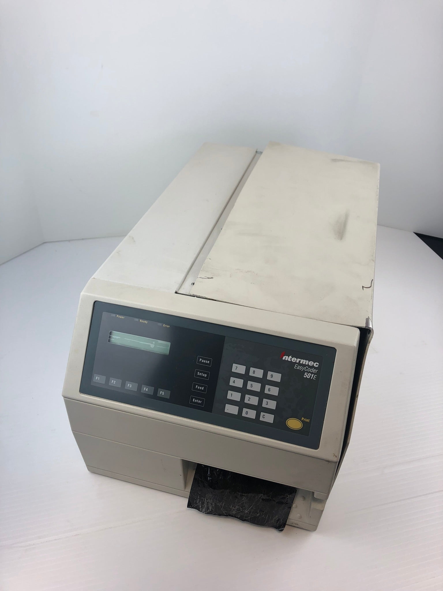 Intermec EasyCoder 501E Thermal Printer 1-501-011-41 115/230V 2.6/1.3A 50-60Hz