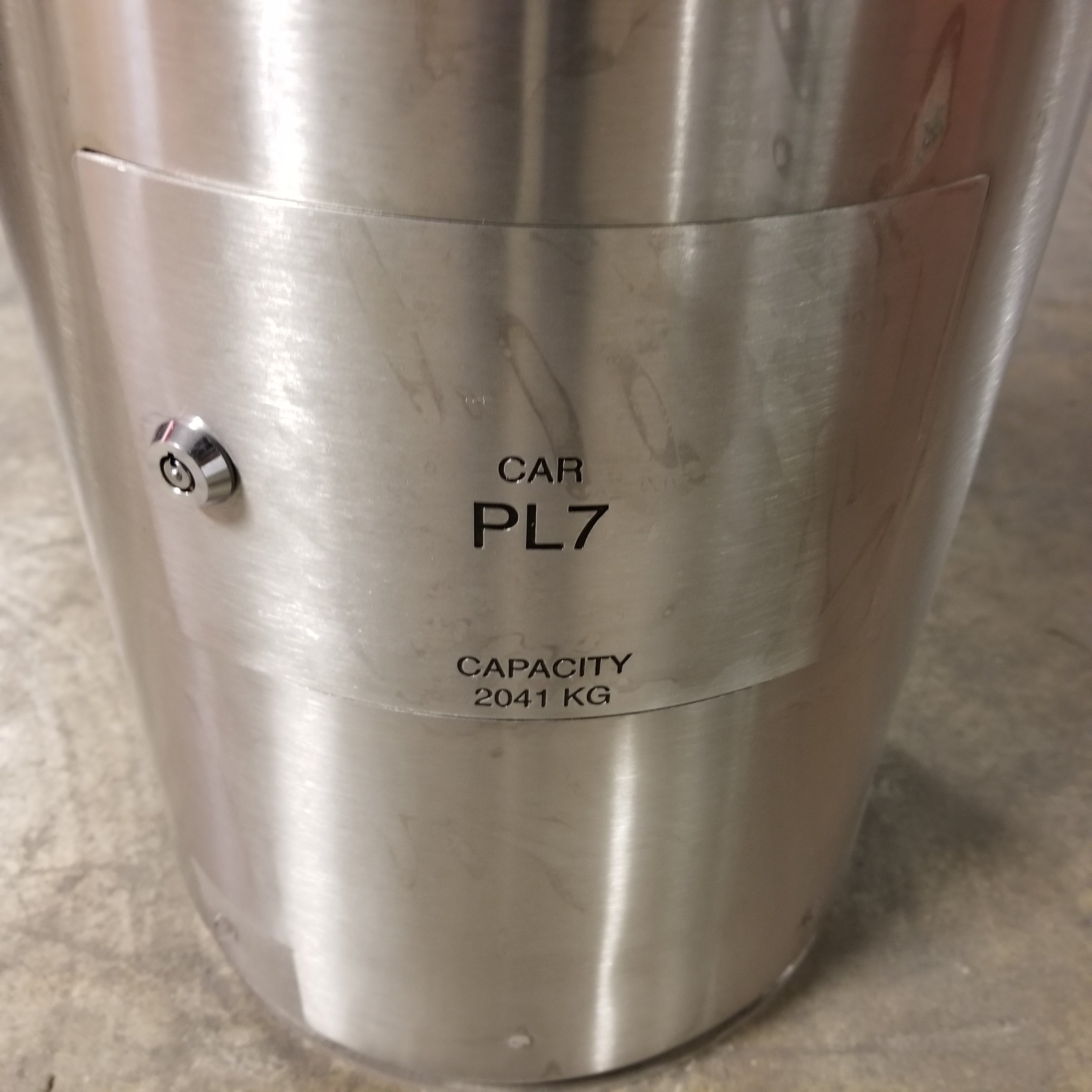 Elevator Car Control Button Pedestal with Keys Stainless Steel