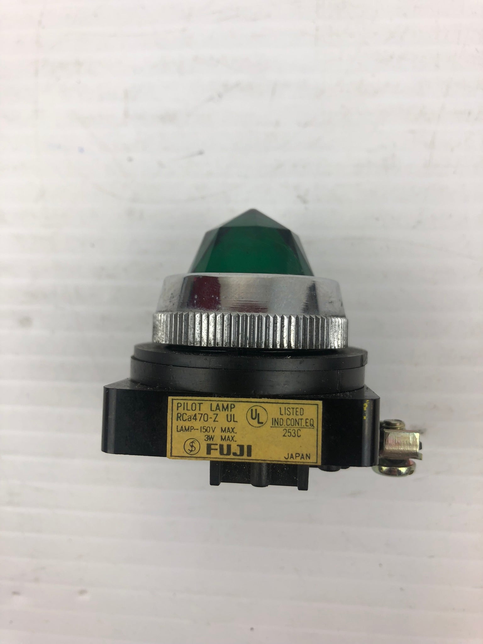 Fuji RCa470-Z UL Pilot Lamp Green 150V 3W