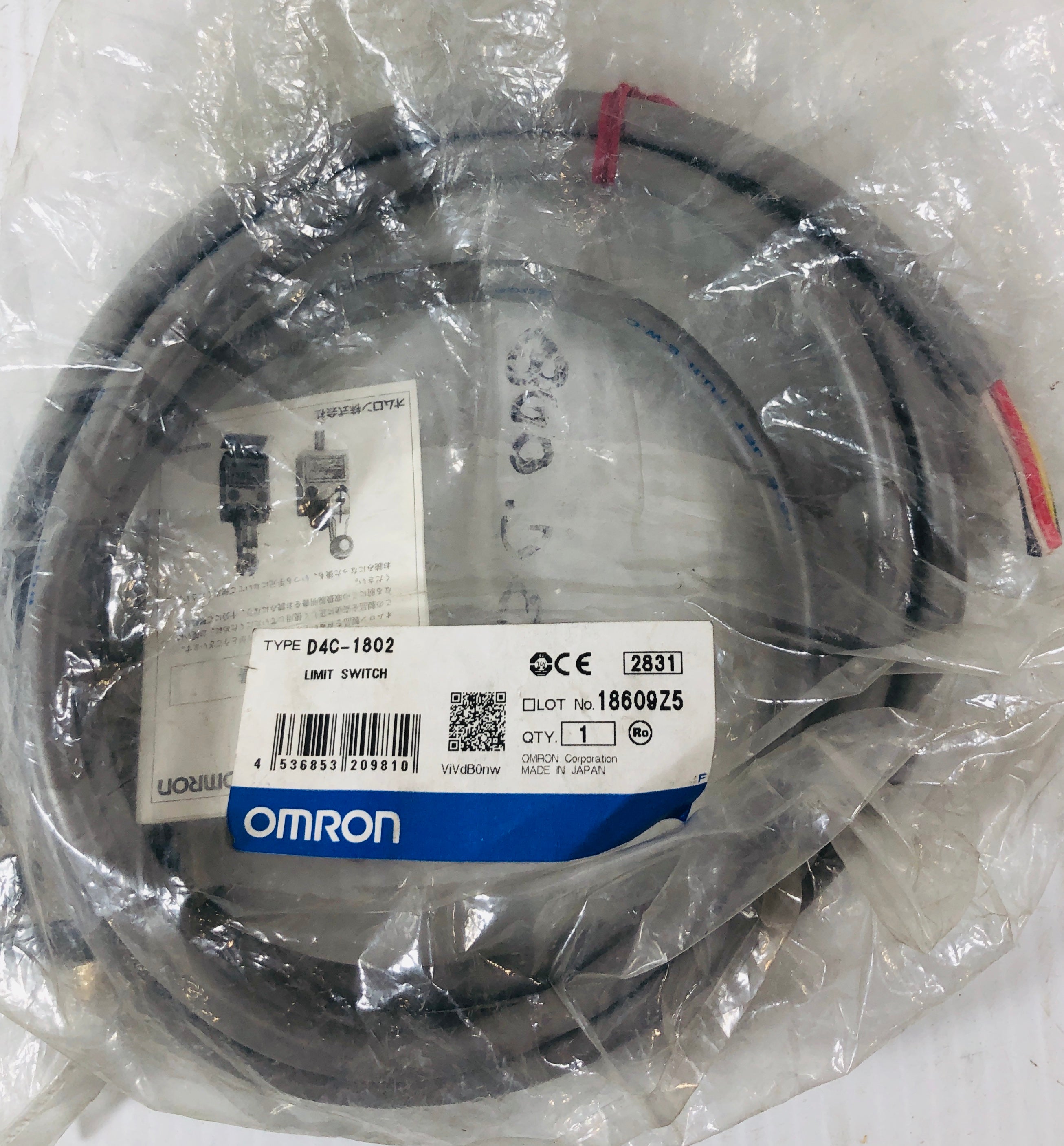 Omron Limit Switch D4C-1802