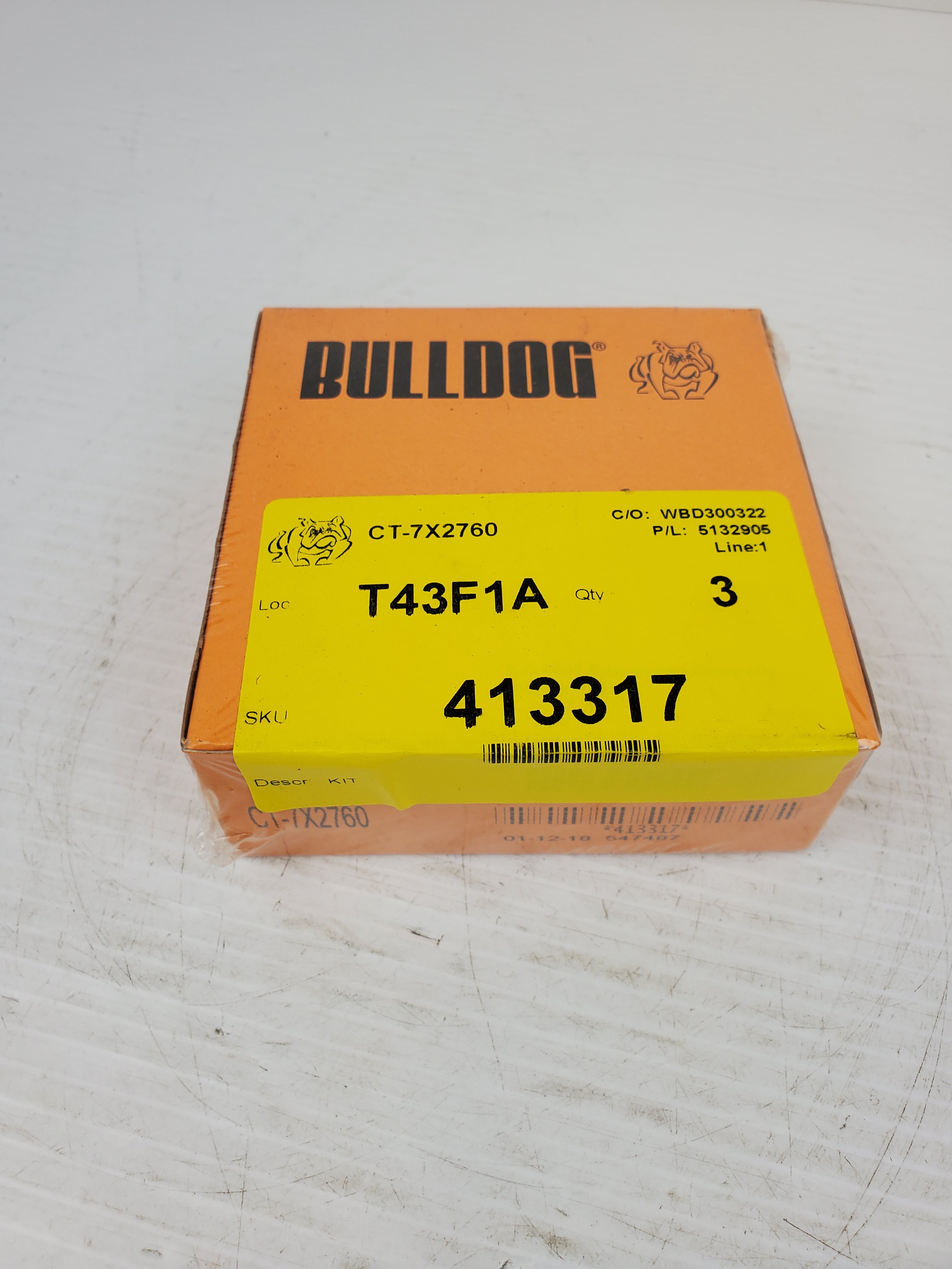 Bulldog 7X2760 Seal Kit 7X-2760 CT-7X2760 T43F1A 413317