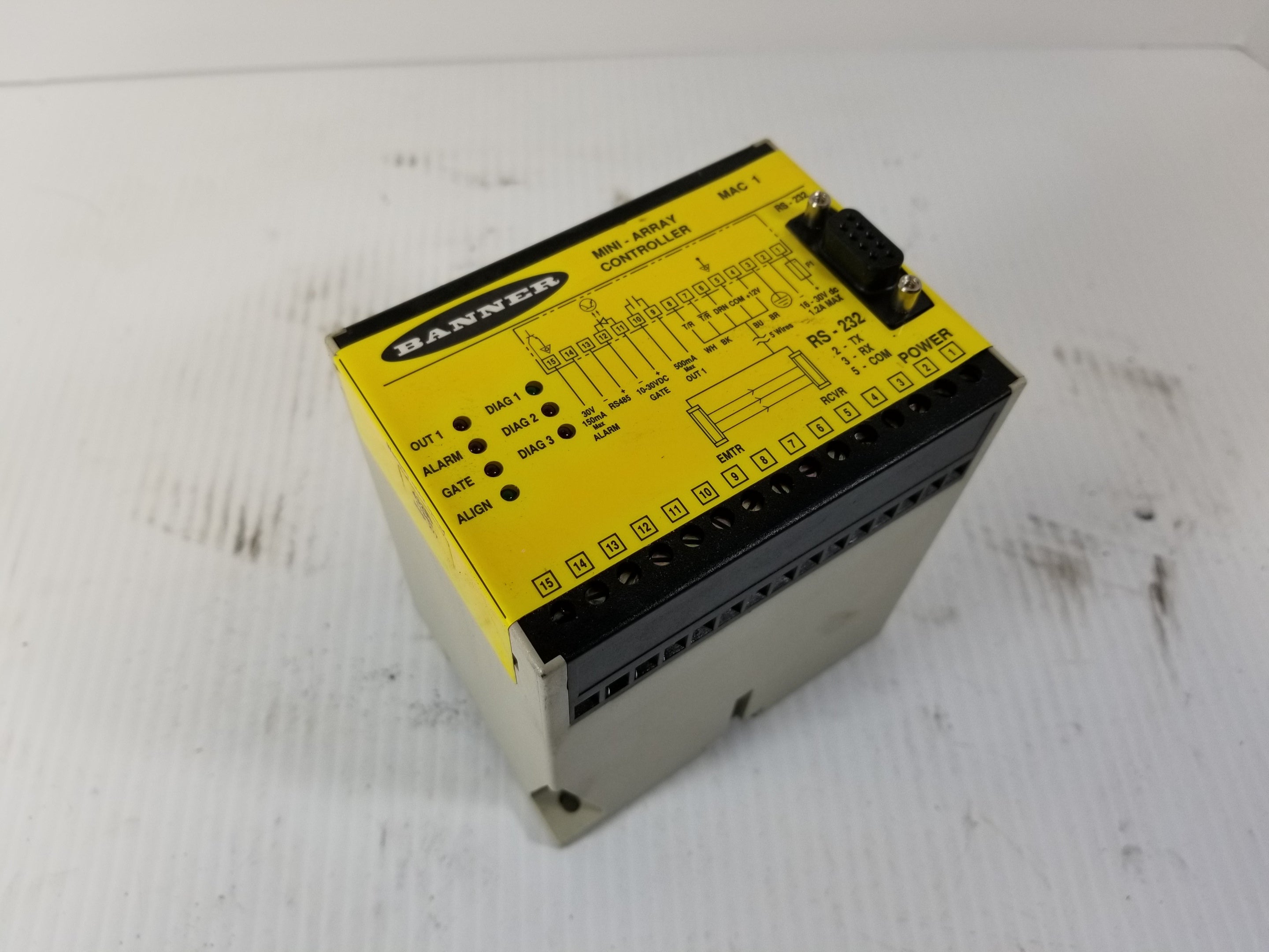 Banner RS-232 MAC-1 Mini-Array Controller