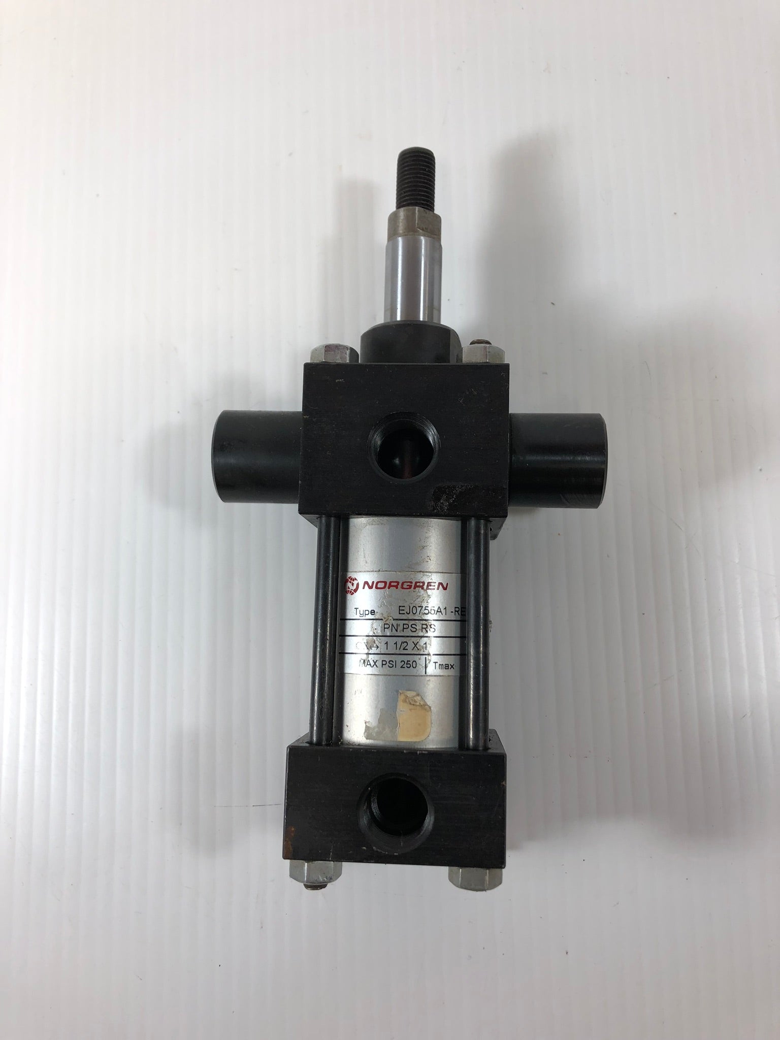 Norgren EJ0755A1-Rev.#3 Pneumatic Cylinder 250 PSI