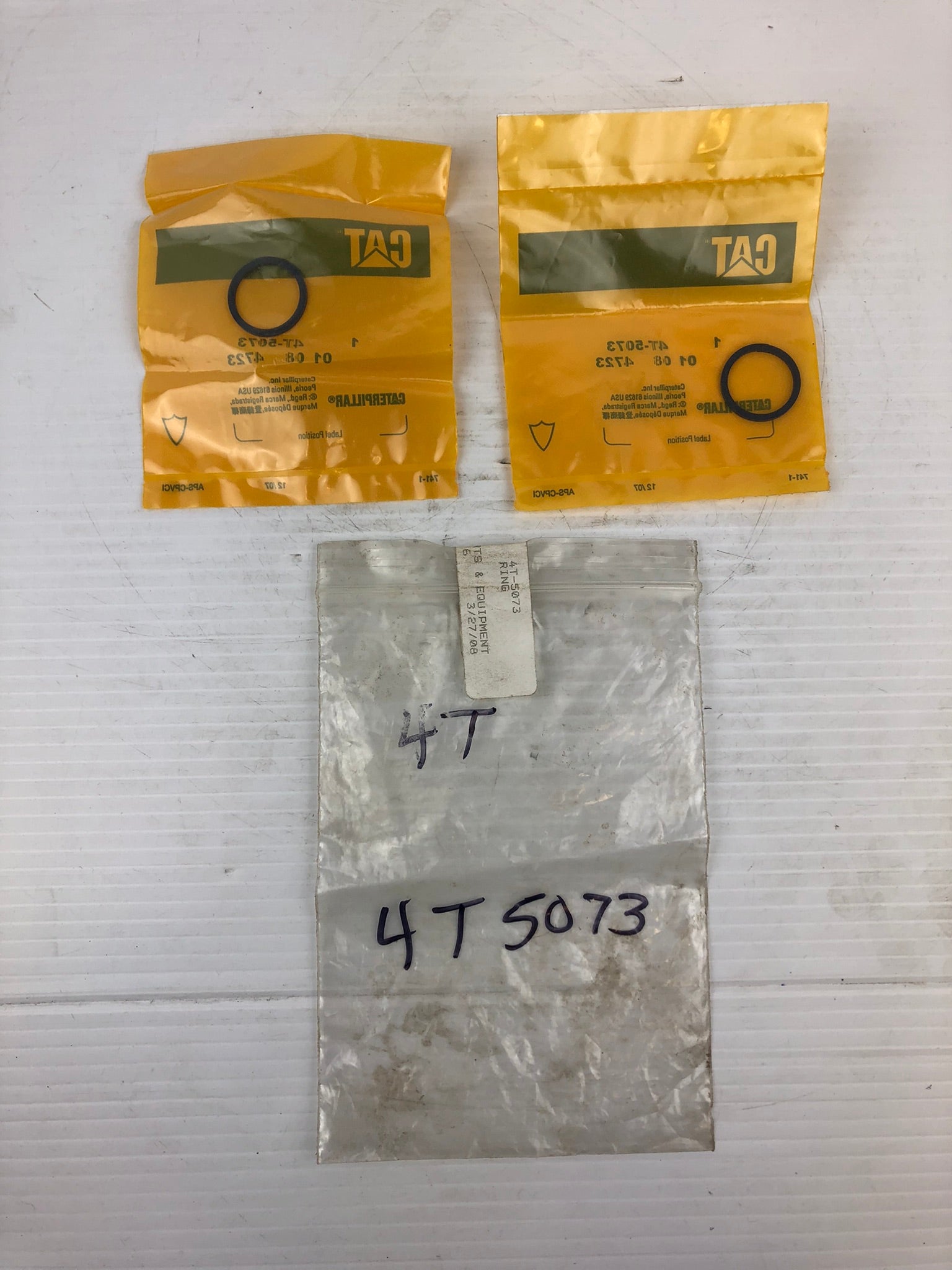 Caterpillar 4T-5073 Ring CAT 4T5073 - Lot of 2