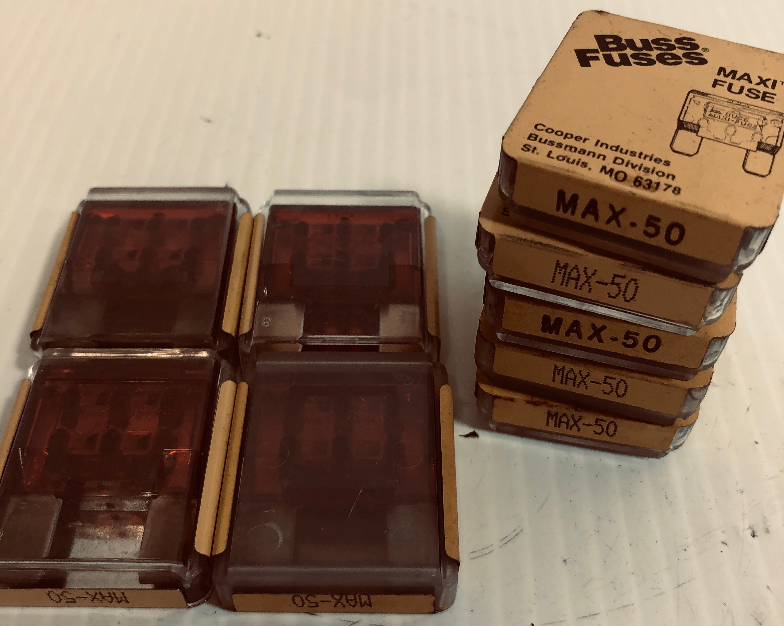 Buss Max-50 Fuse - Lot of 9