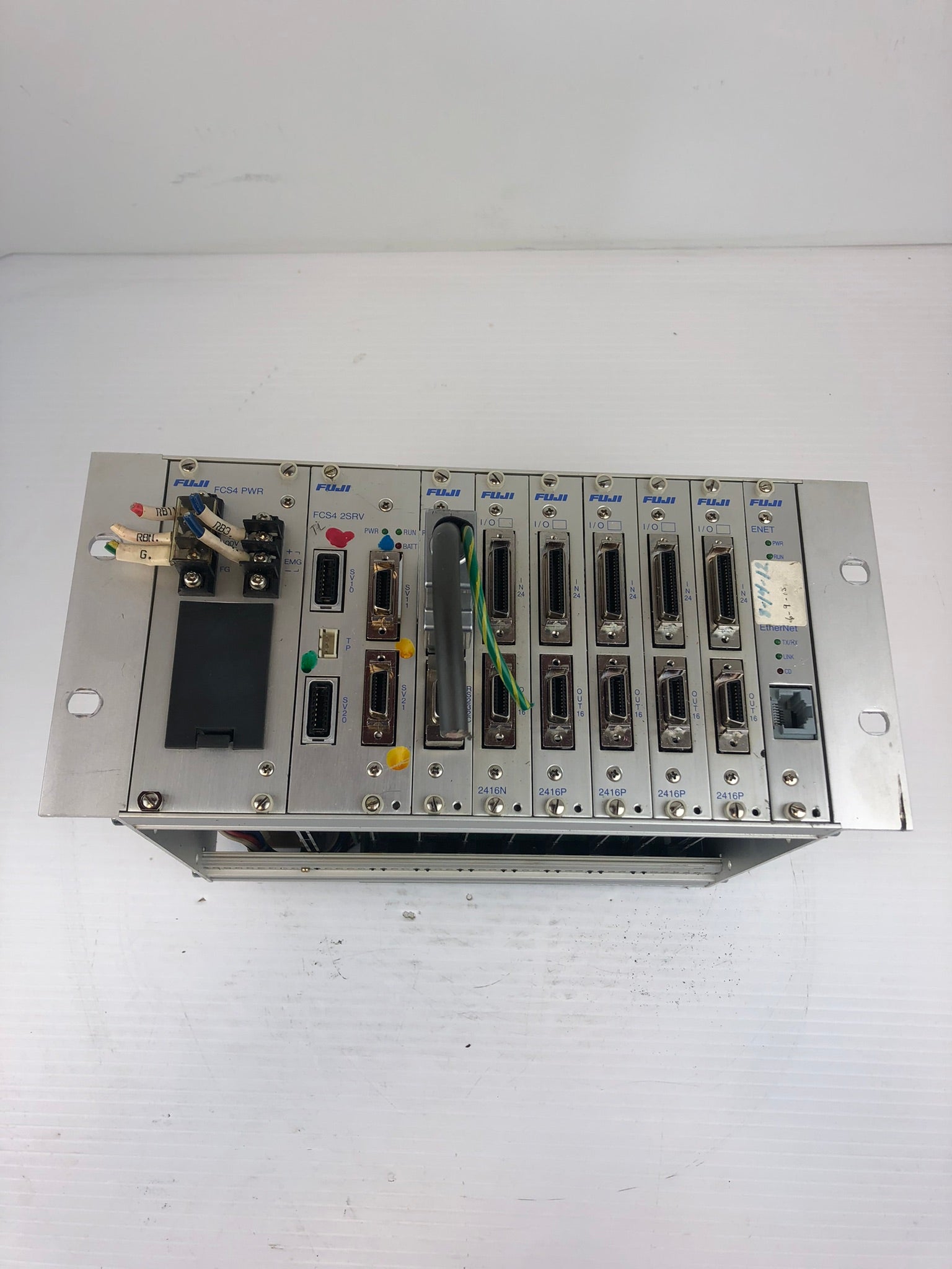 Fuji Module Slot Rack Power Supply FCS4 PWR, FCS4 2SRV, FCS4 CPU, I/O, ENET
