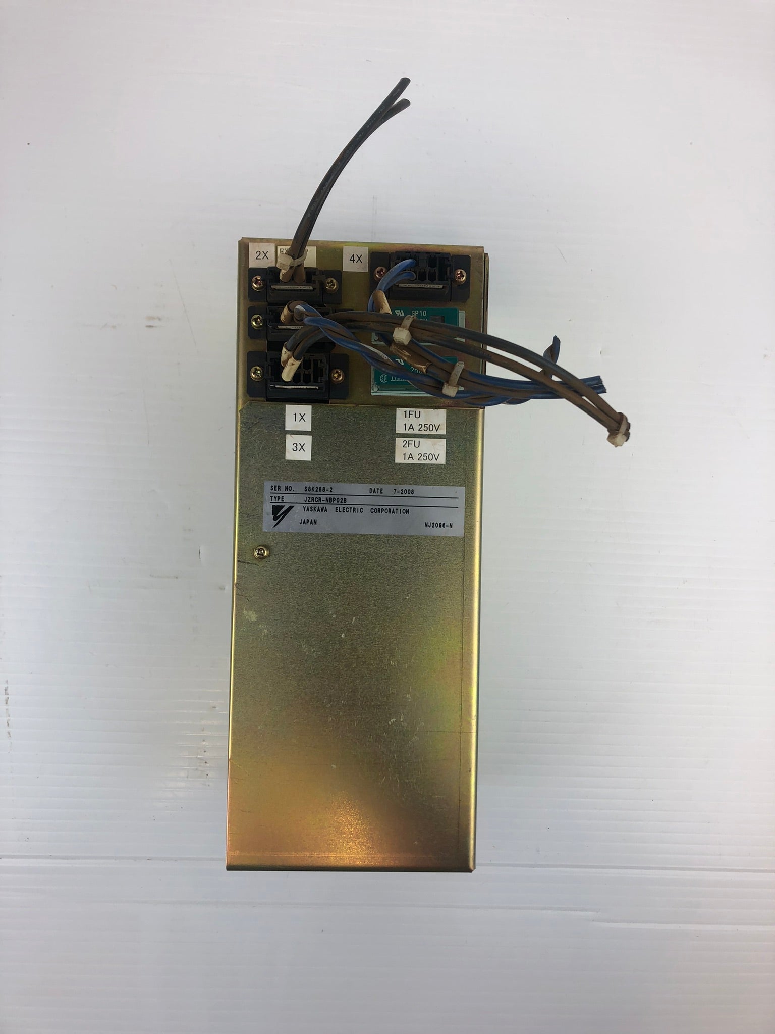 Yaskawa Electric JZRCR-NBP02B Robot Controller Power Supply Brake Unit