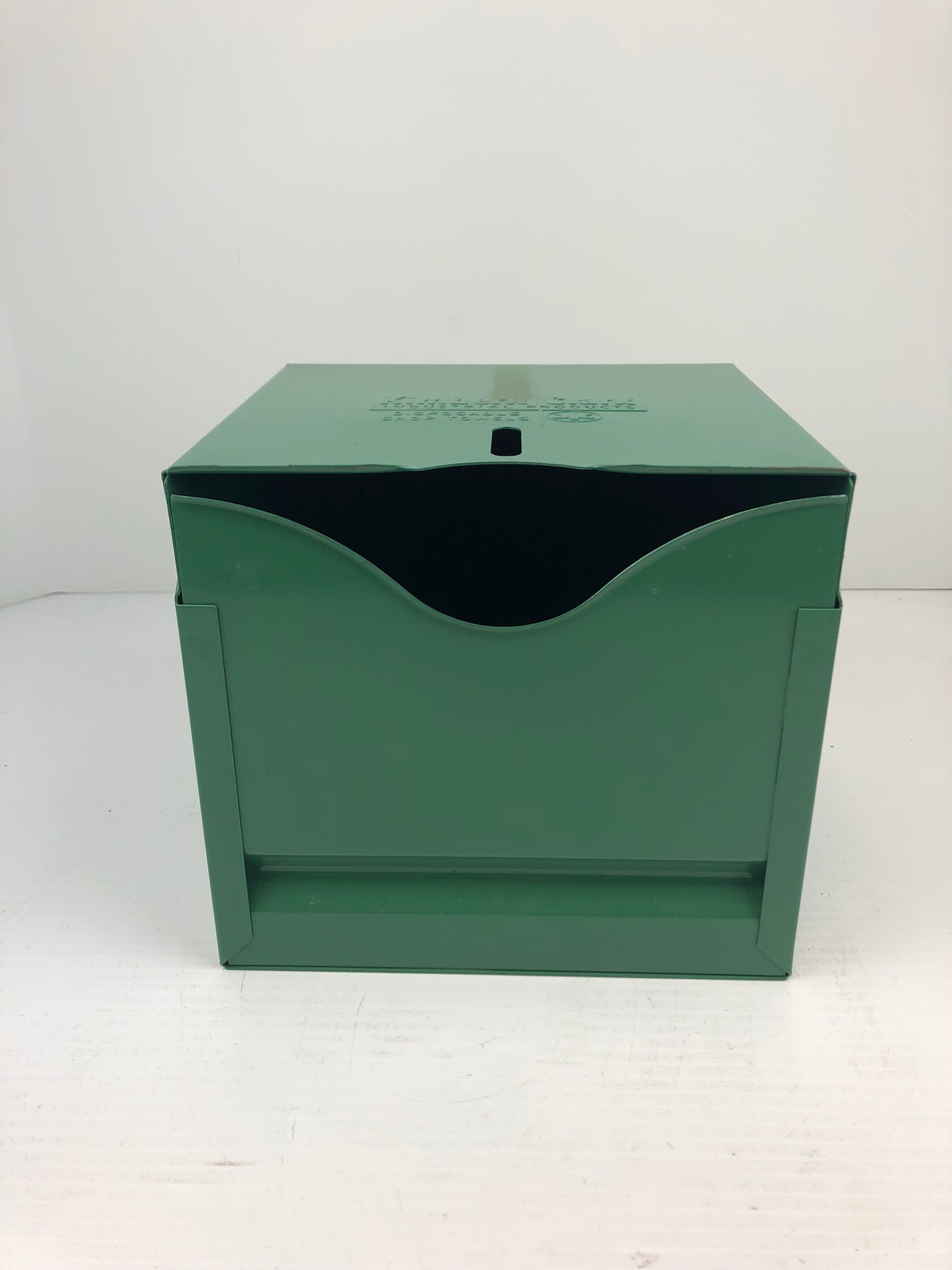 Kimberly Clark 73000 Green Enamel Dispenser for Quarter Folded