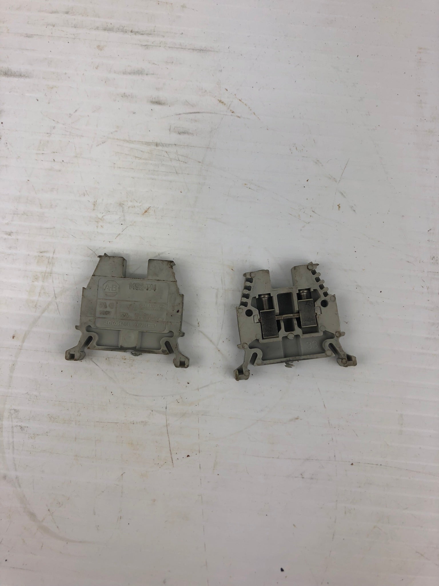 Allen Bradley 1492-W4 Terminal Block - Lot of 2