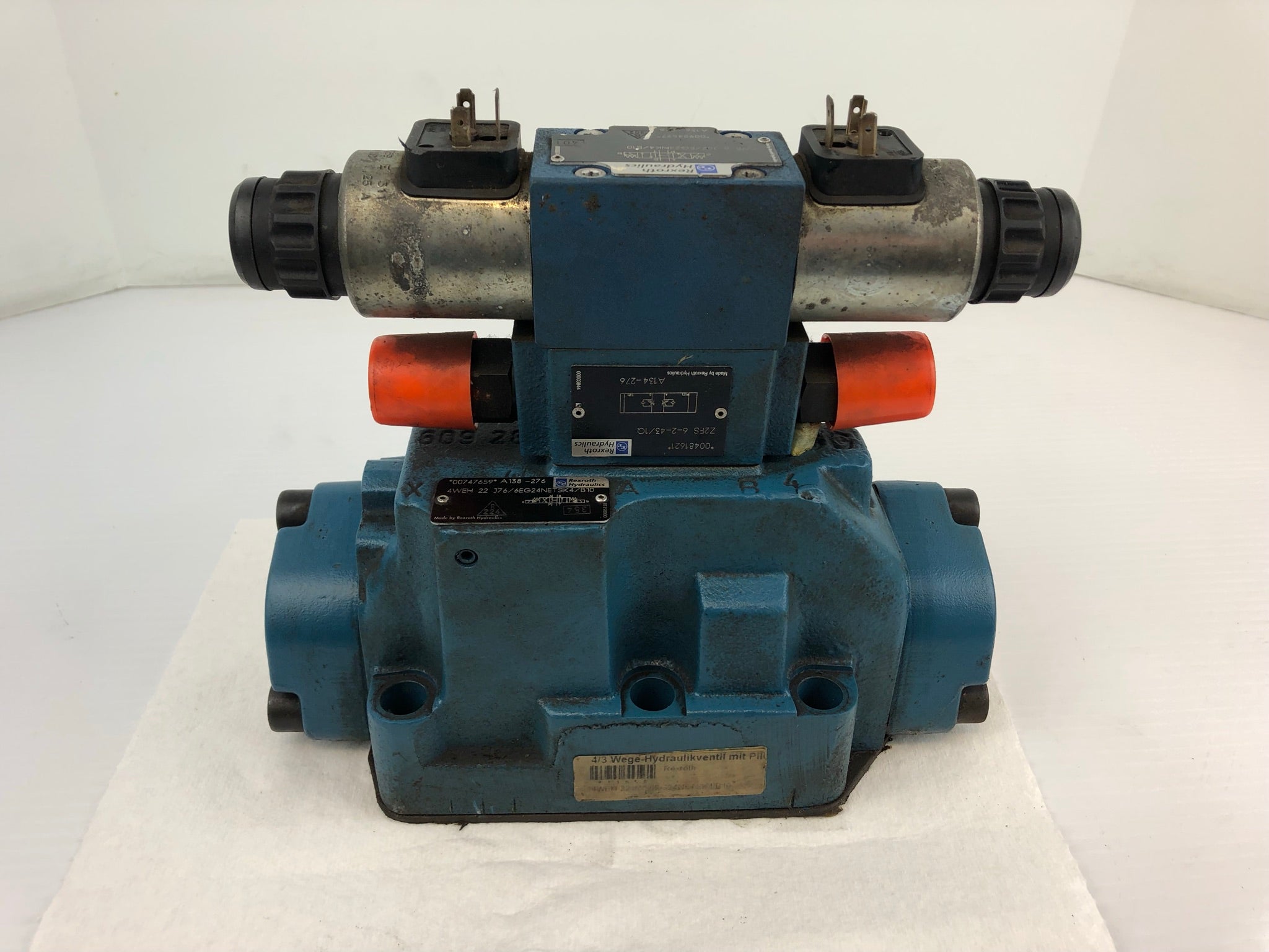 Rexroth Hydraulics Valve 4WE6J62/EG24NK4/B10 *00924597*