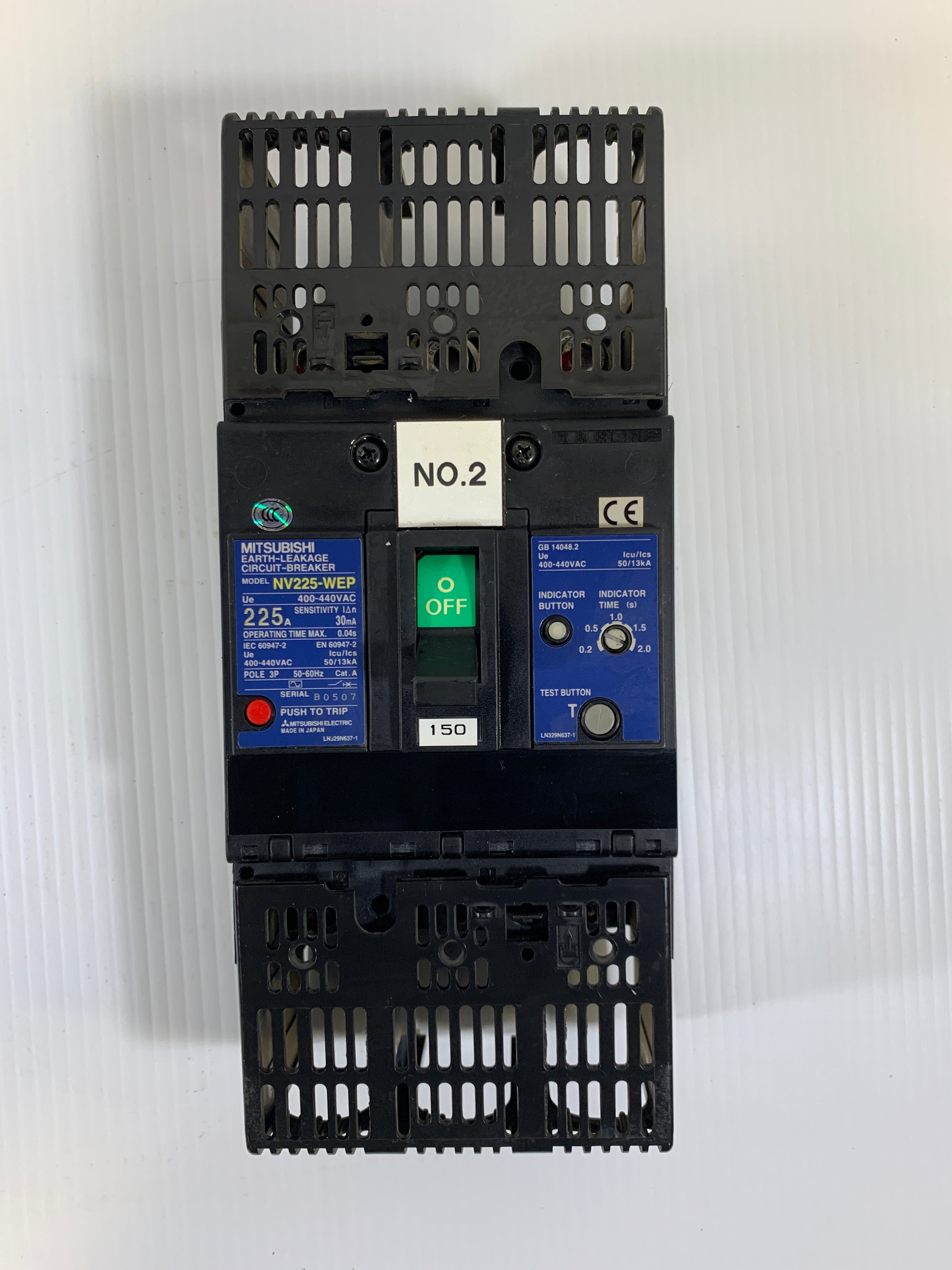 Mitsubishi Circuit Breaker NV225-WEP 225 Amp