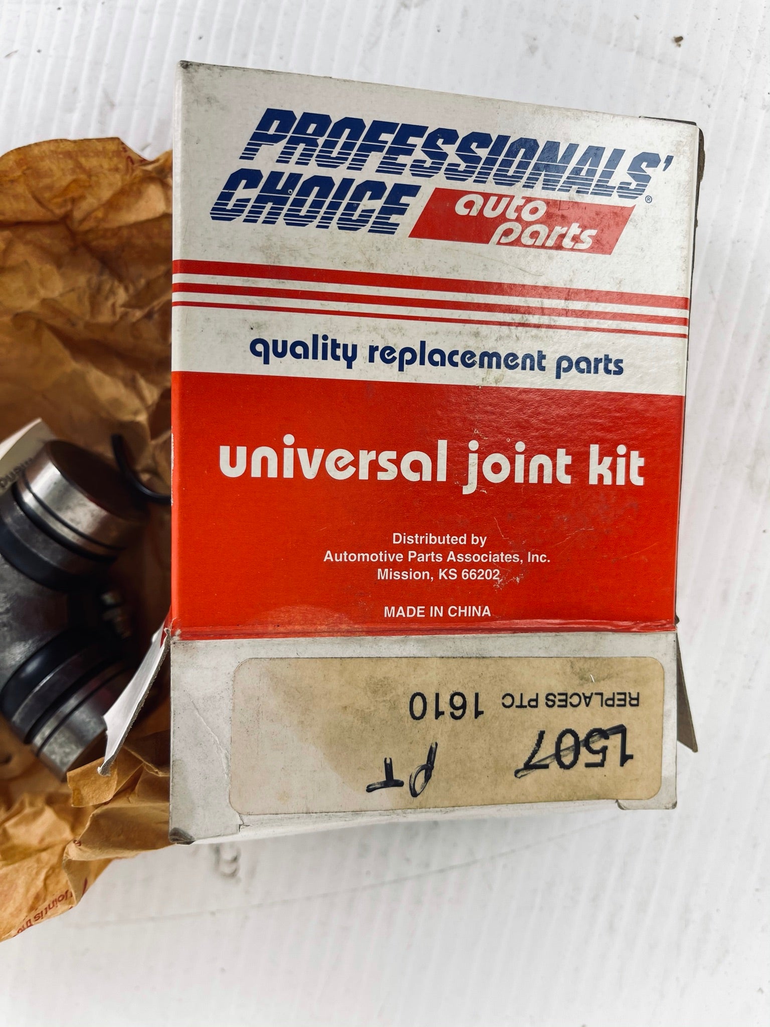 Professionals' Choice Universal Joint Kit 1507 Replaces PTC 1610