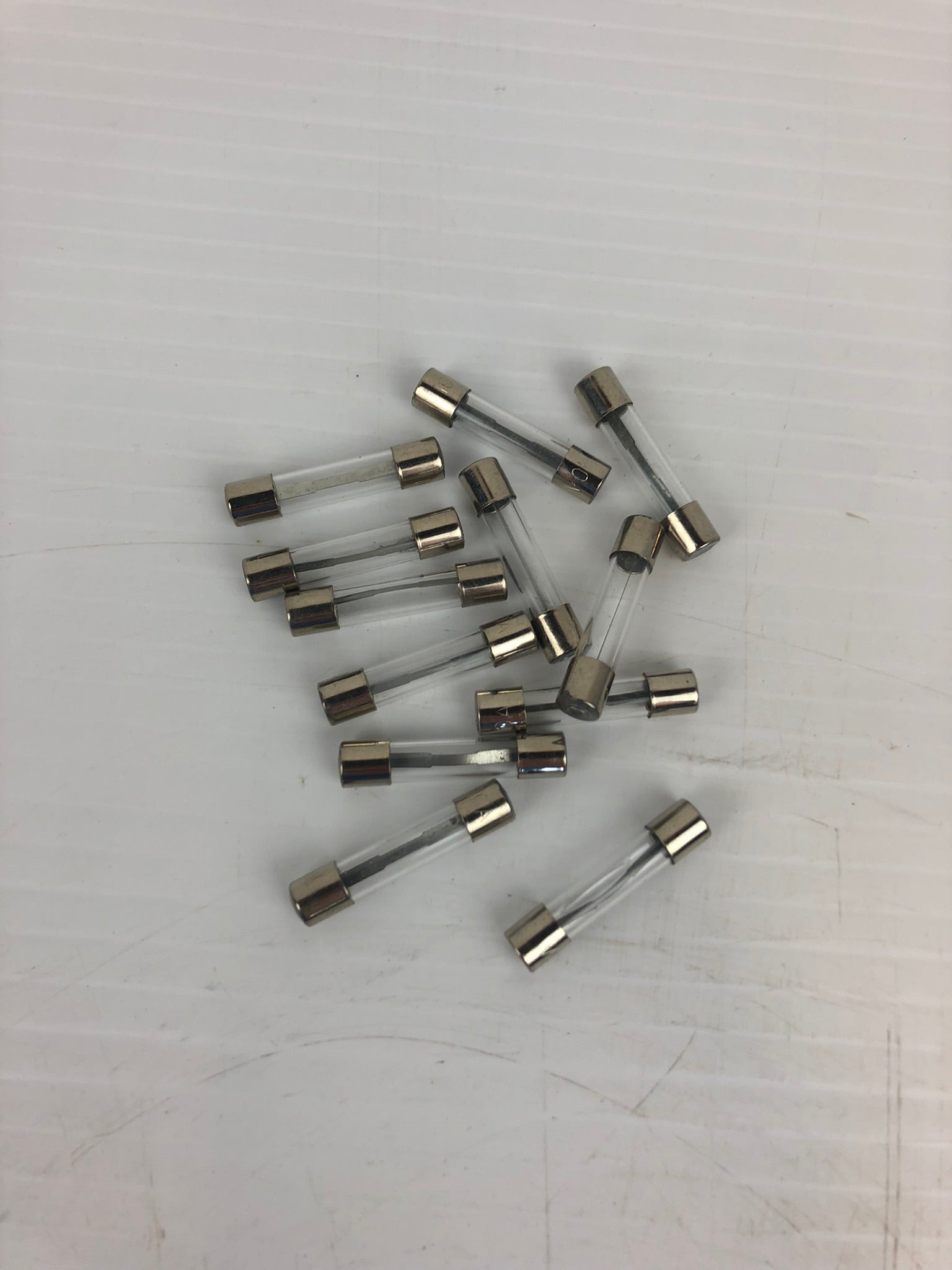 Bussman 10A Fast Acting Glass Fuses (Lot of 12)