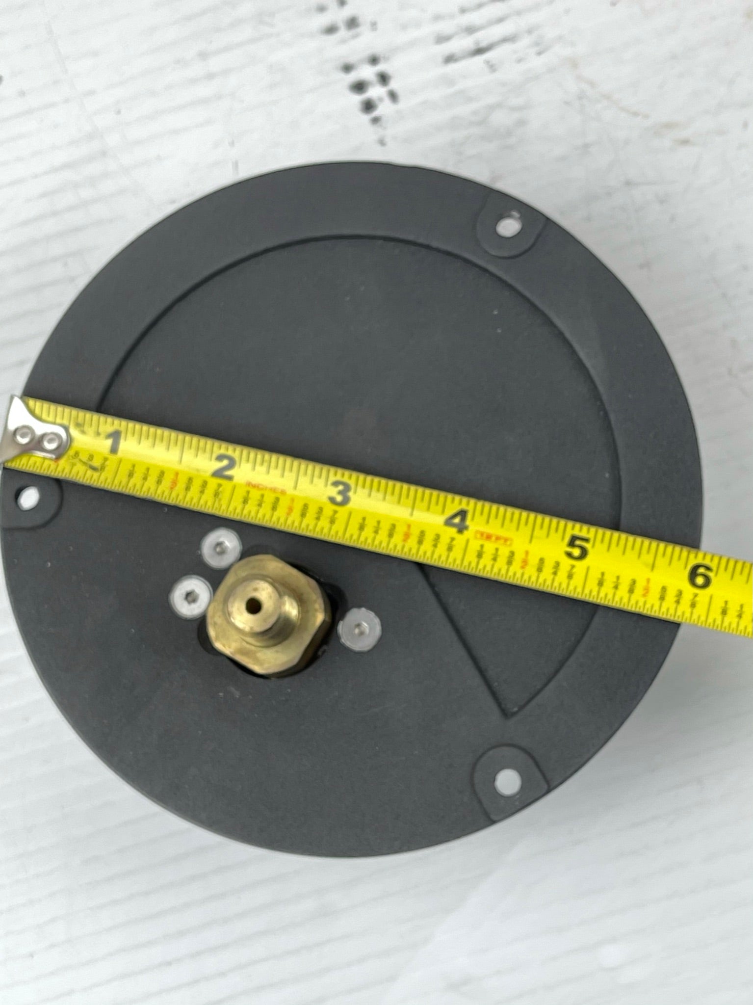 Duro Instruments Gauge 41010221 0-15 PSI Dial Size 4.5" Conn. Size 1/4 NPT BM