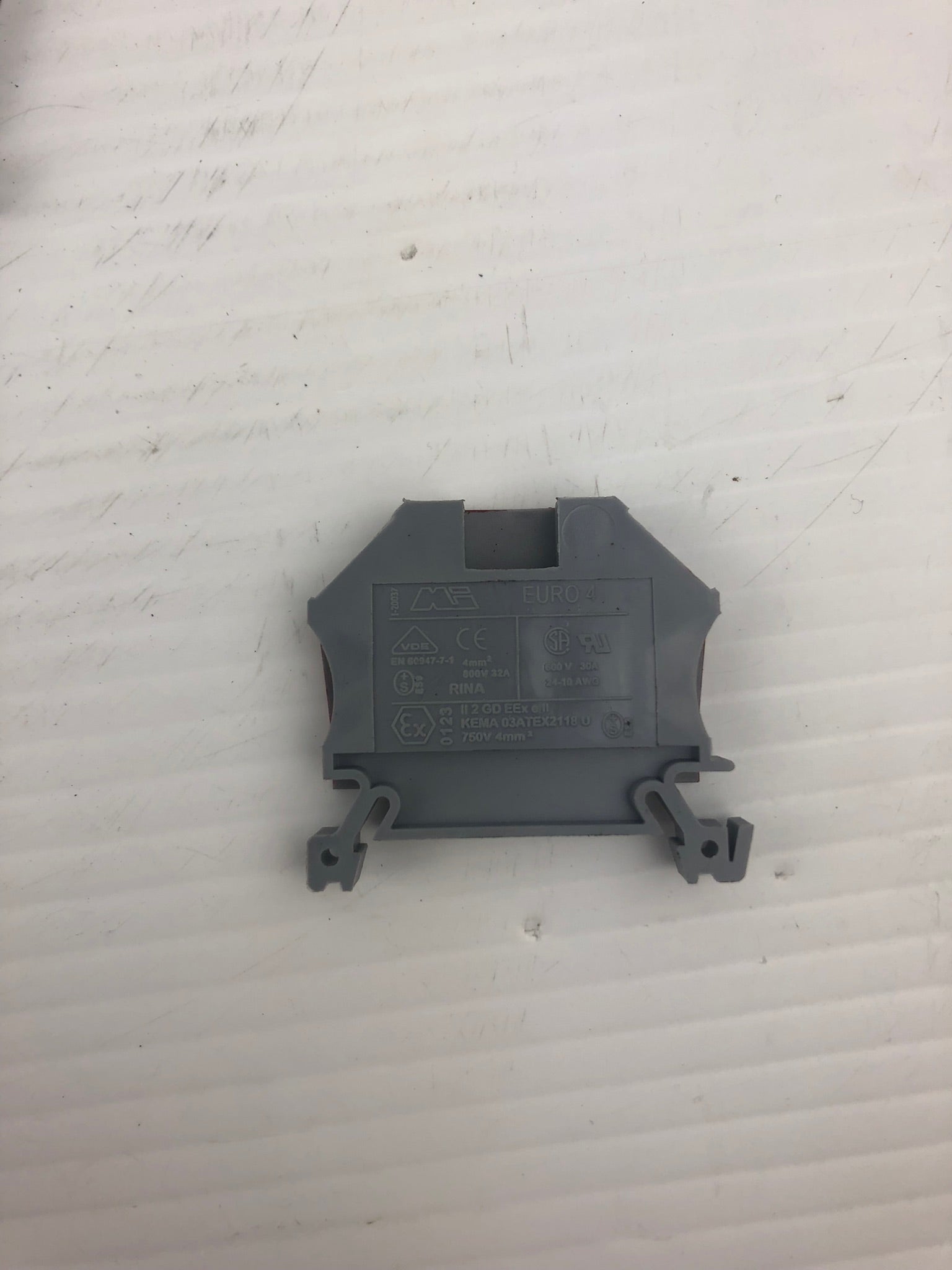 Morsettitalia EUR0 4 DIN Rail Terminal Blocks - Lot of 35