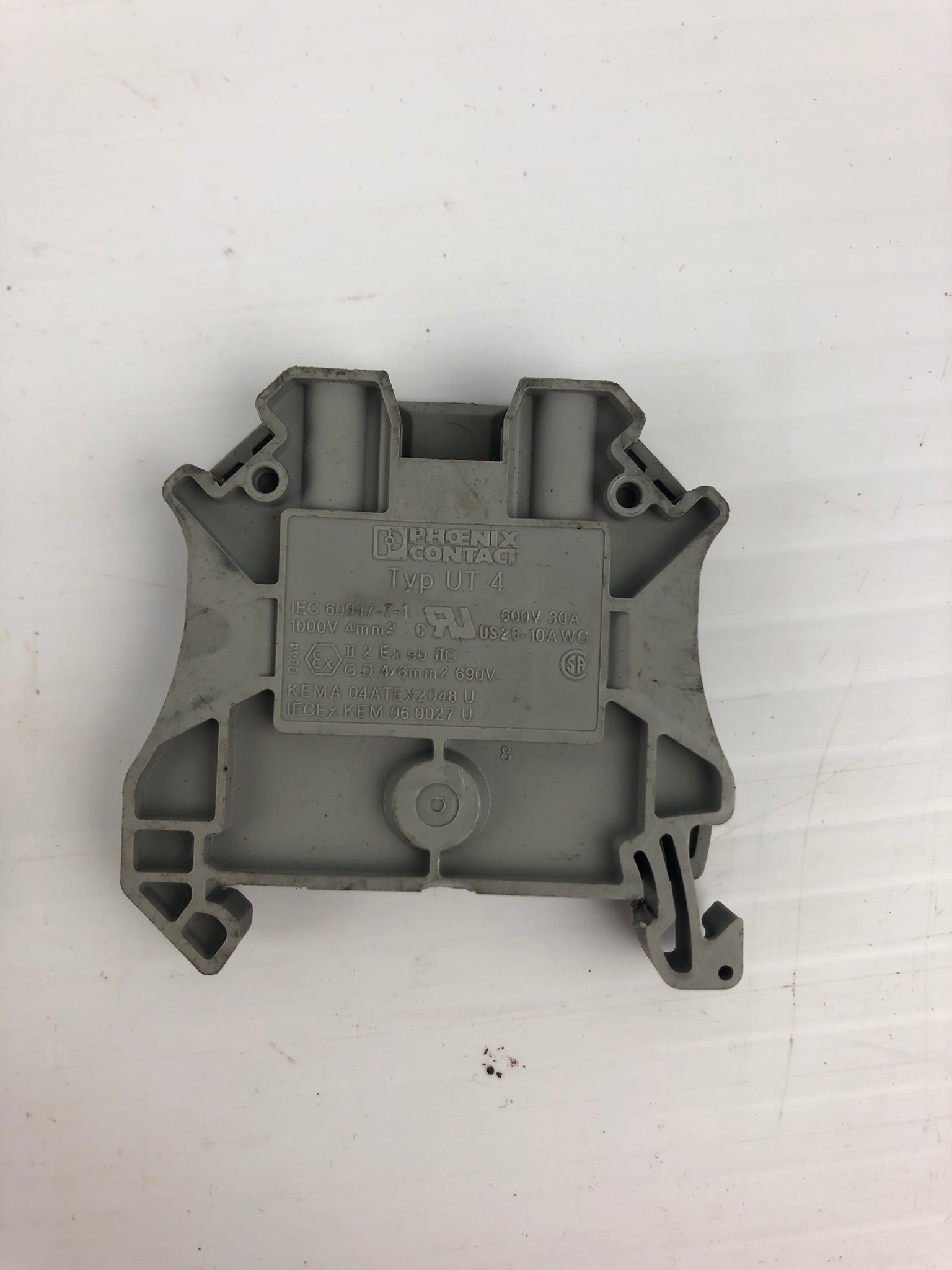 Phoenix Contact TYP D-UT 2.5-10 Terminal Block - Lot of 2