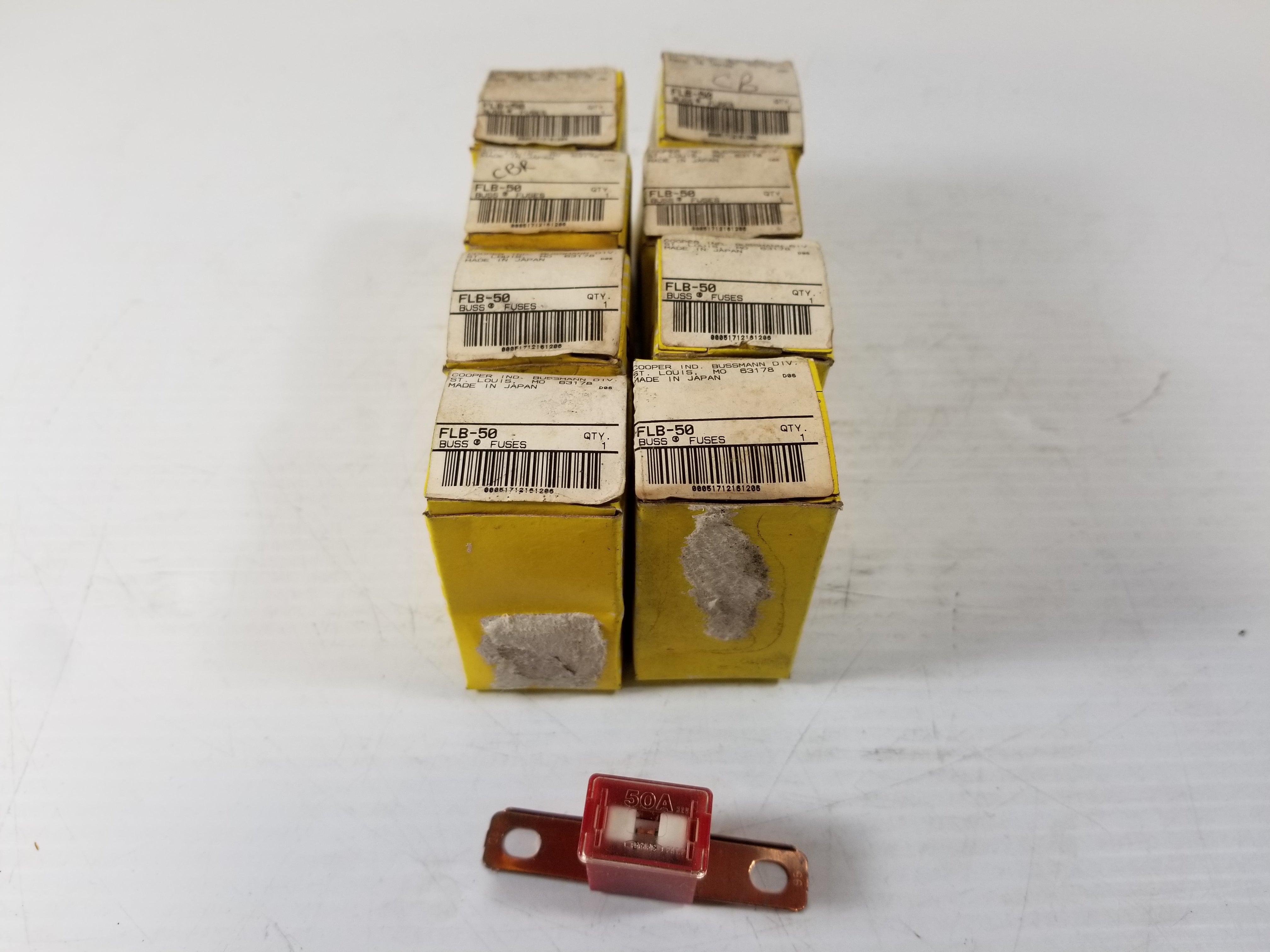 Cooper Bussmann FLB-50 Fusible Link 50A - Lot of 8