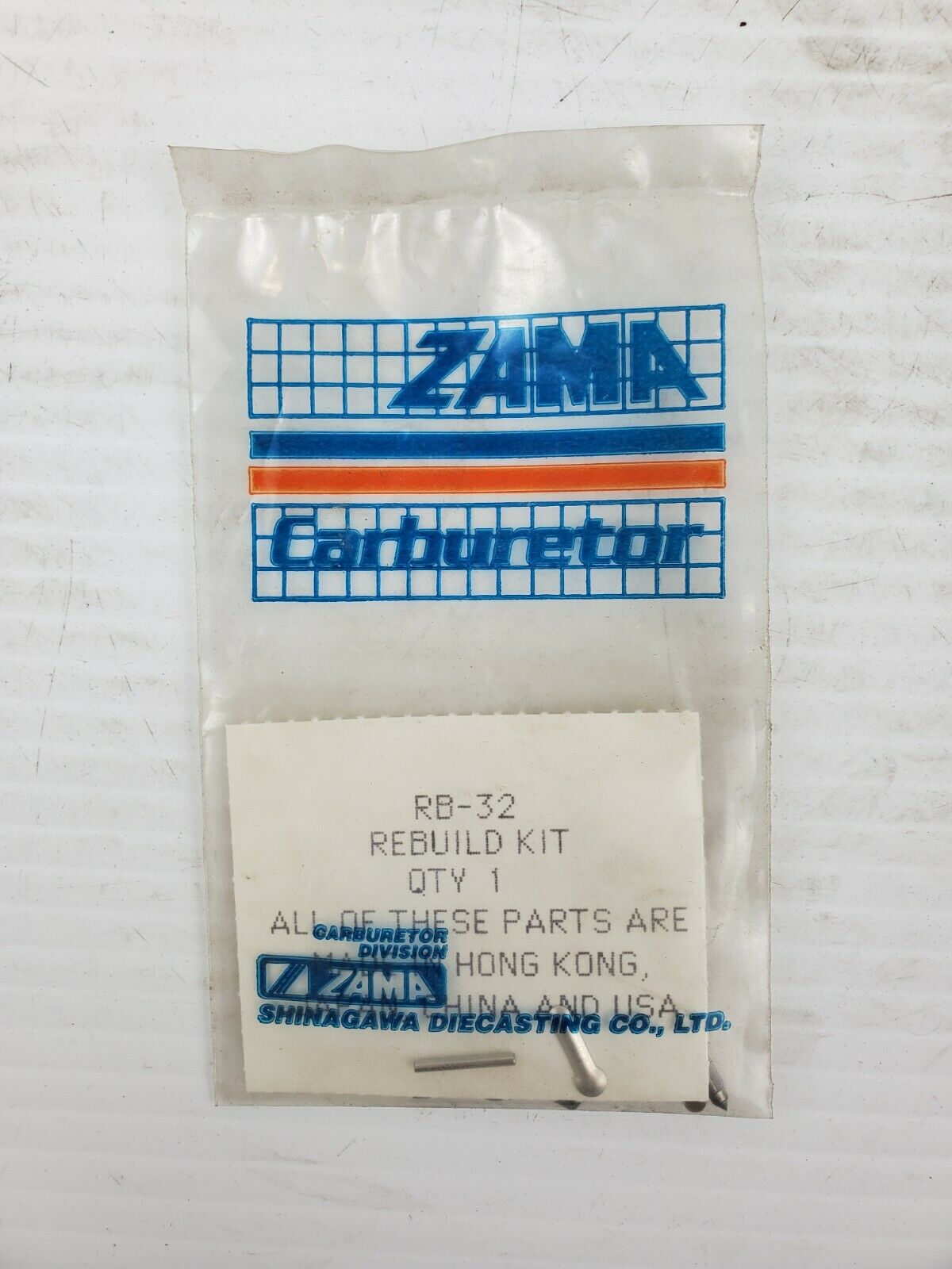 Zama Carburetor RB-32 Rebuild Kit