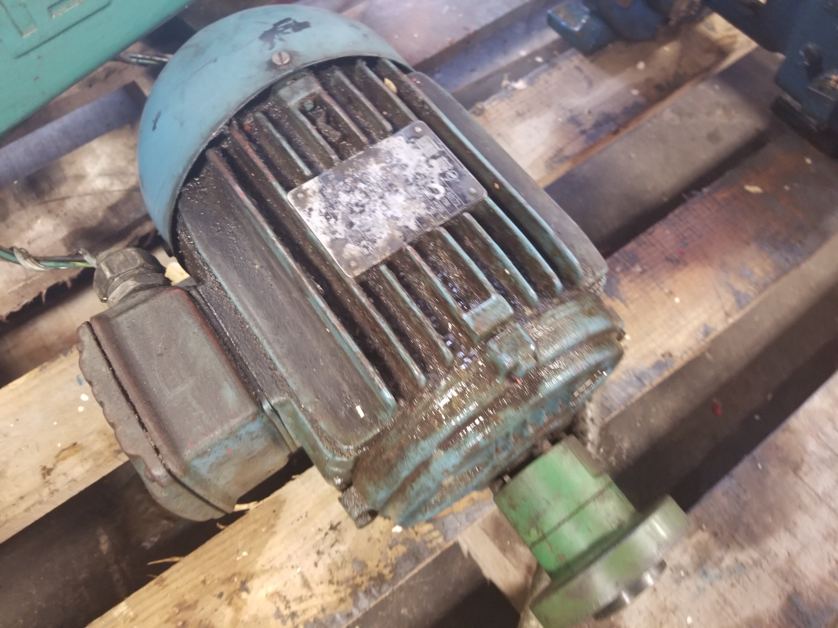 WEG 00218EP3E145T Severe Duty Electric Motor 2HP 3 Phase 1750 RPM