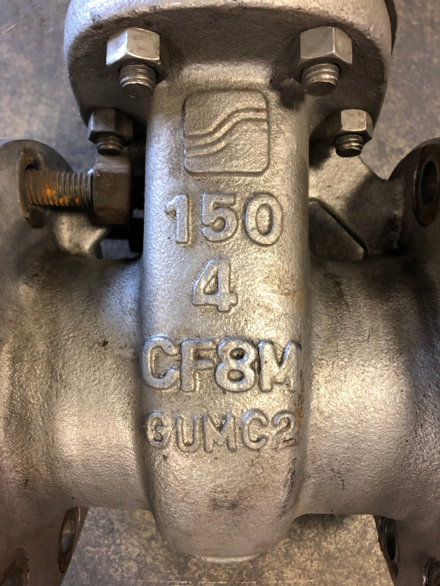 CF8M 4" Suction Block Valve 150 GUMC2