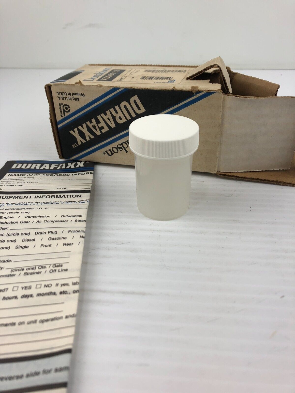 Donaldson X006113 Oil Sample / Analysis Kit