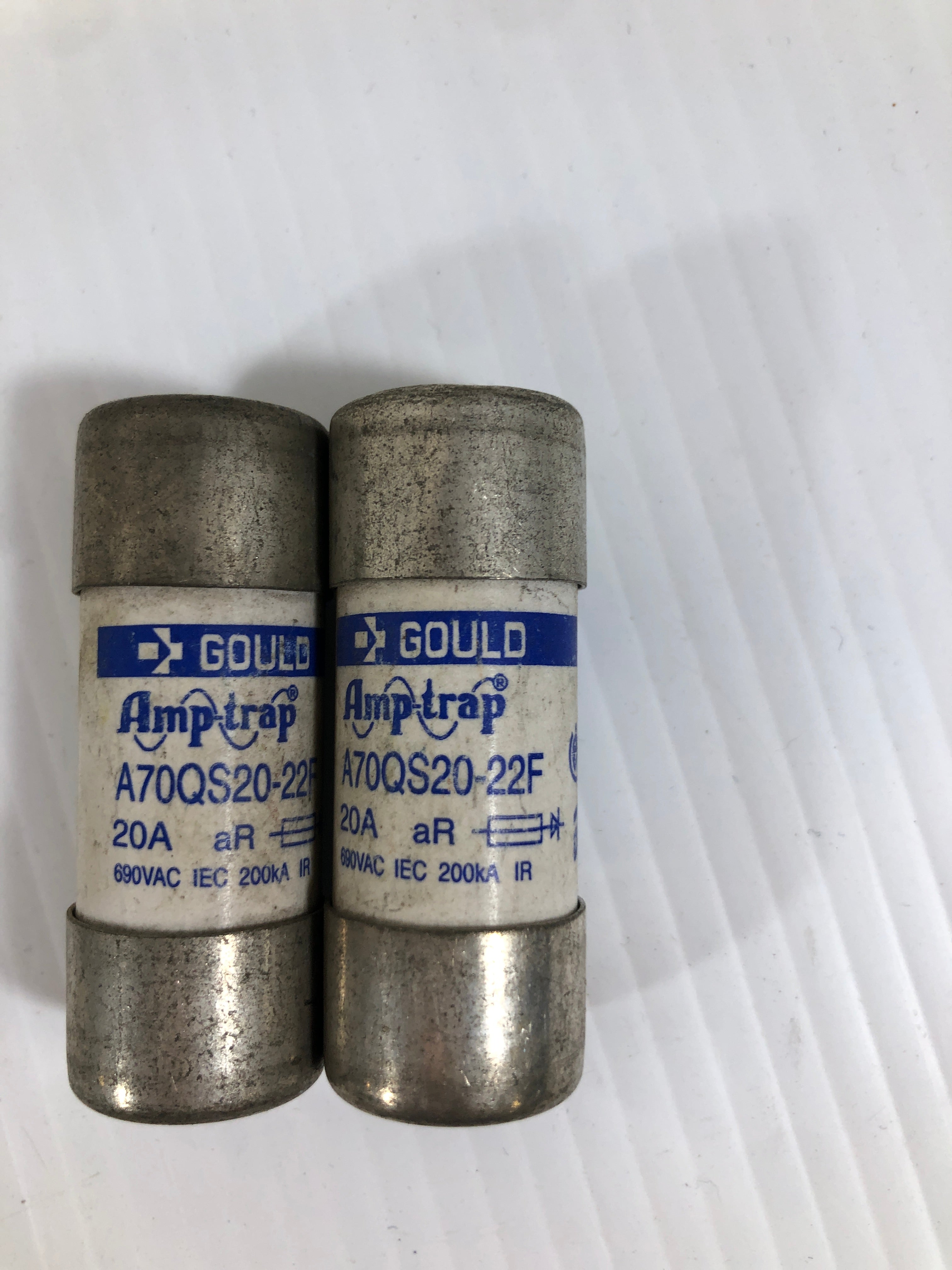 Gould A70QS20-22F Amp-Trap Fuse 20 Amp - Lot of 2